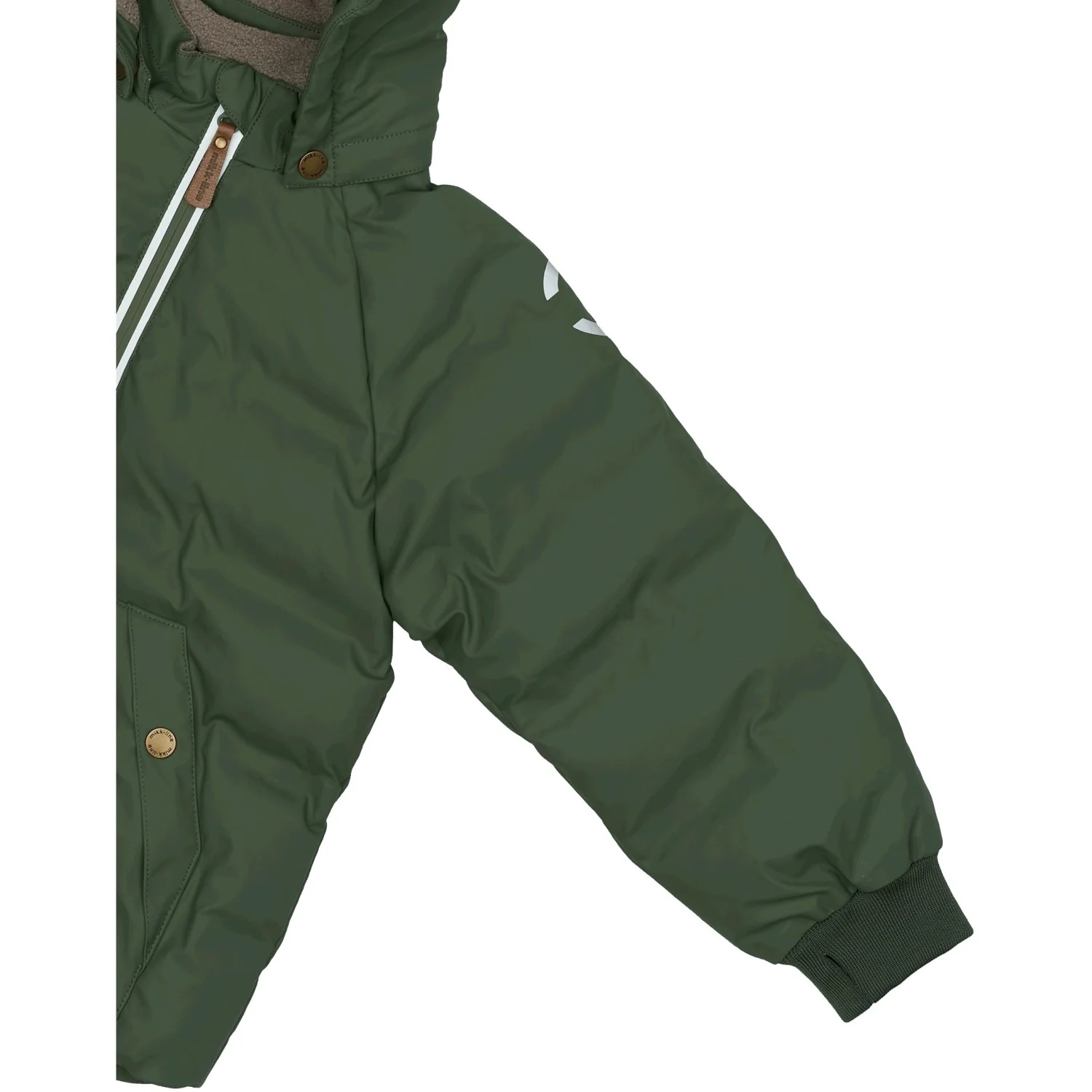 Mikk-Line Thyme PU Puff Jakke - Image 3
