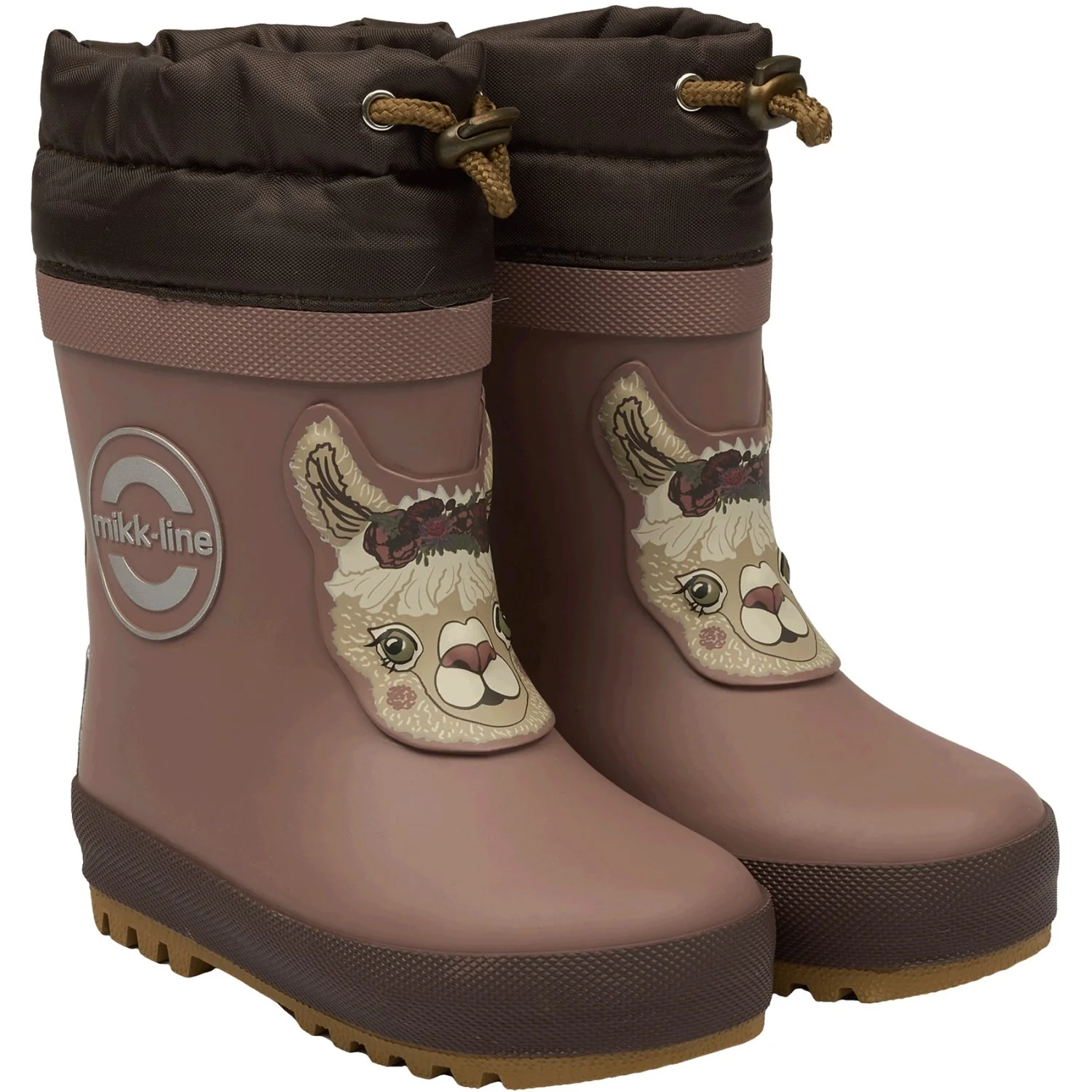 Mikk-Line Twilight Mauve Winter Gummistøvler 3D