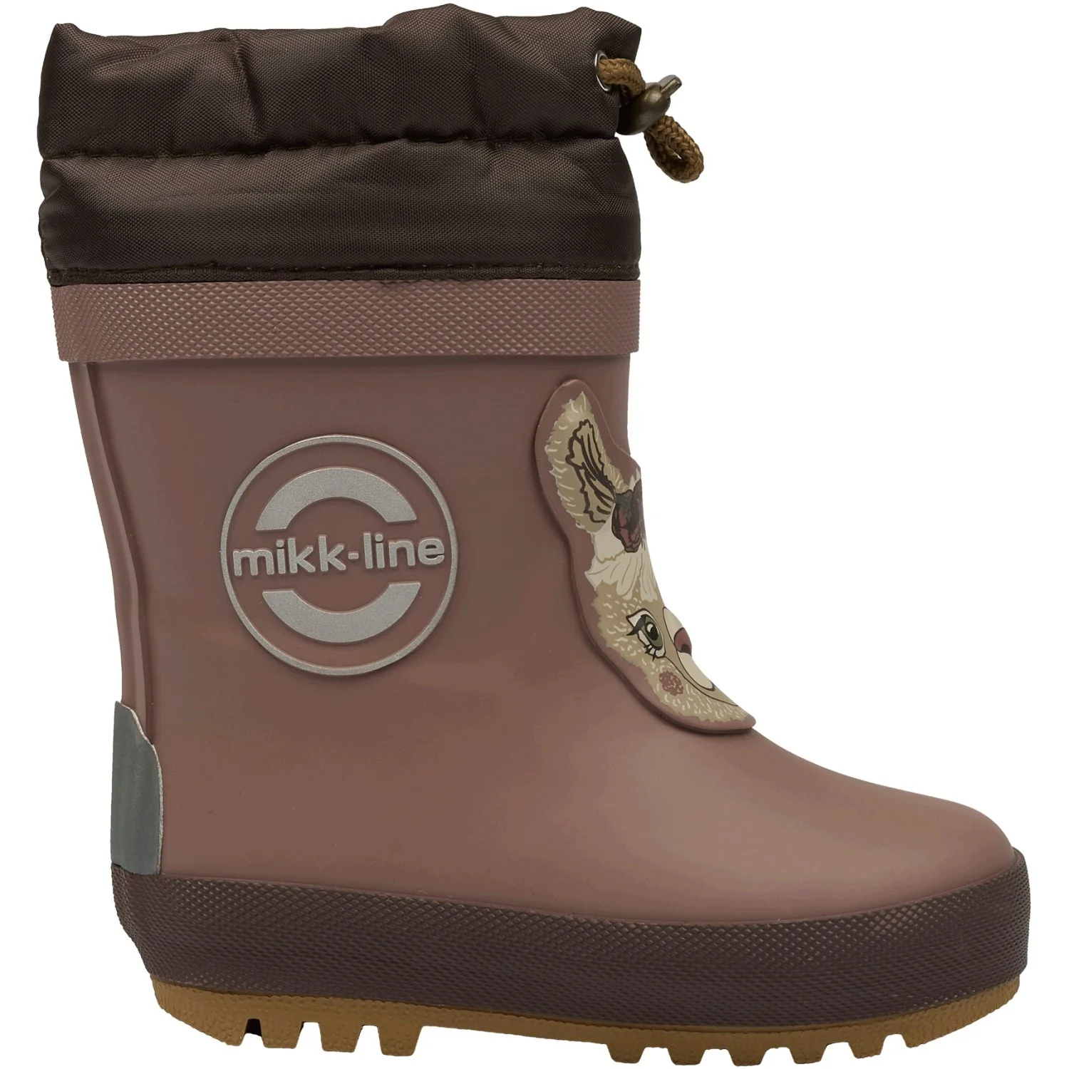 Mikk-Line Twilight Mauve Winter Gummistøvler 3D - Image 4