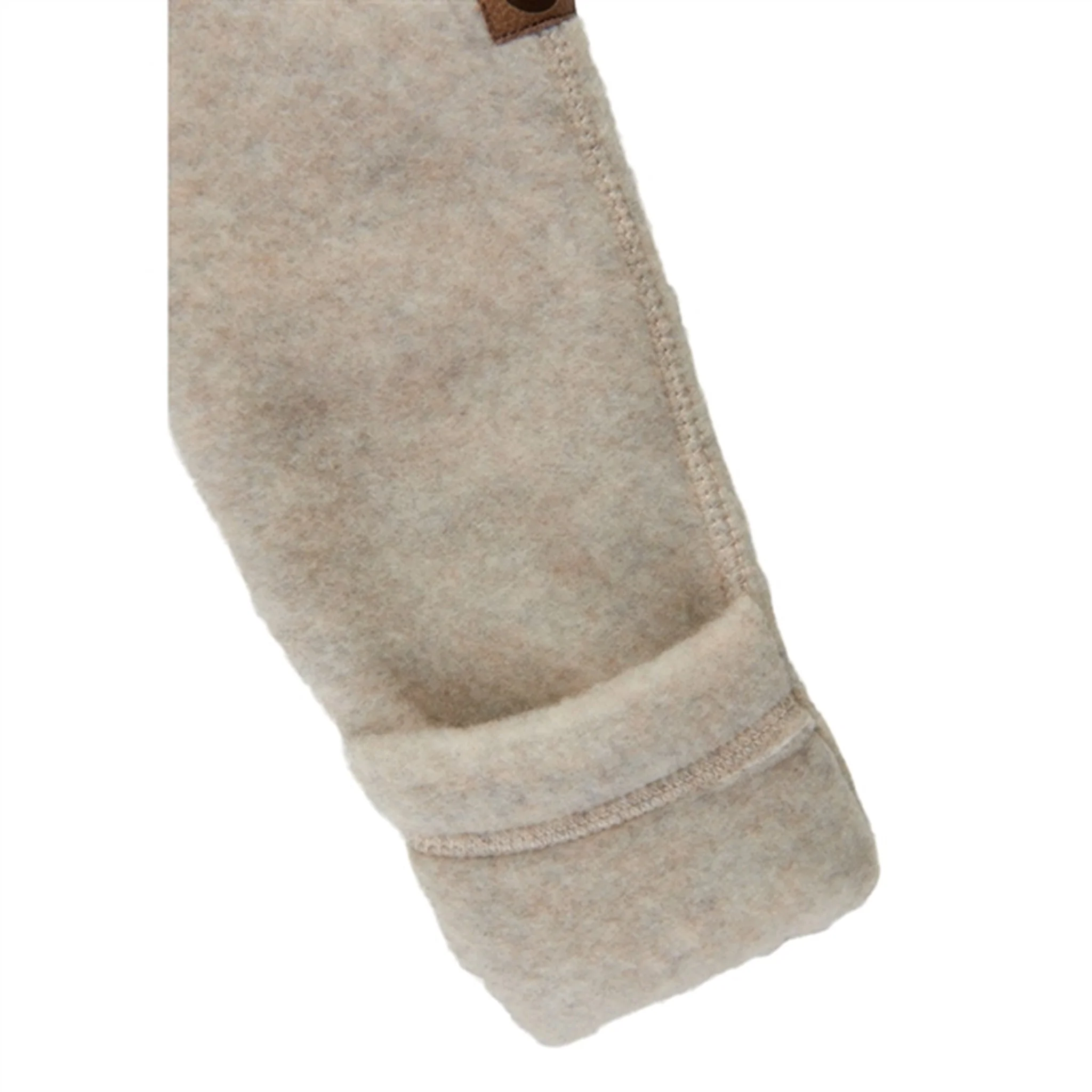 Mikk-Line Uld Heldragt Melange Offwhite - Image 6