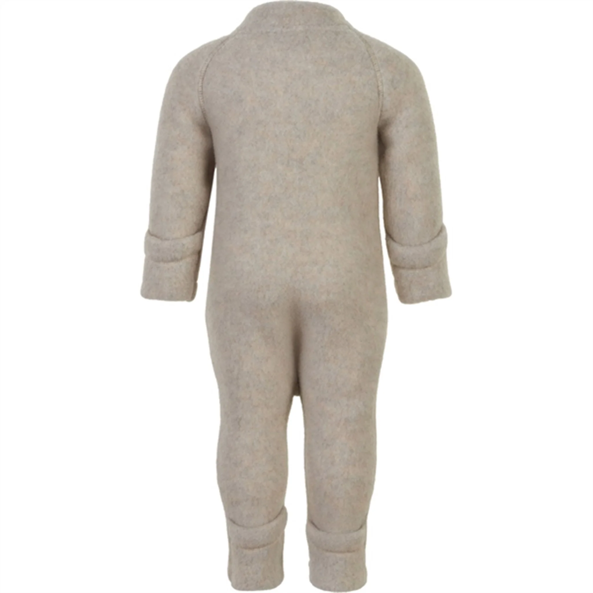 Mikk-Line Uld Heldragt Melange Offwhite - Image 7