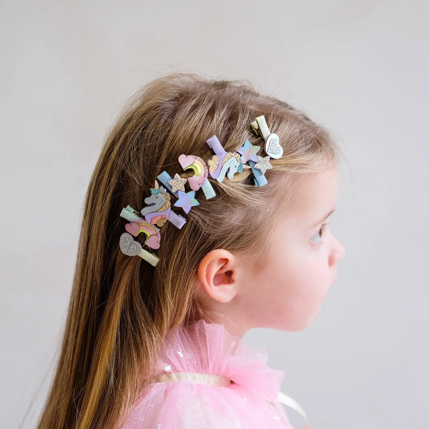 Mimi & Lula 8 Hårclips - Mini Dreamy My Little Unicorn - Image 3