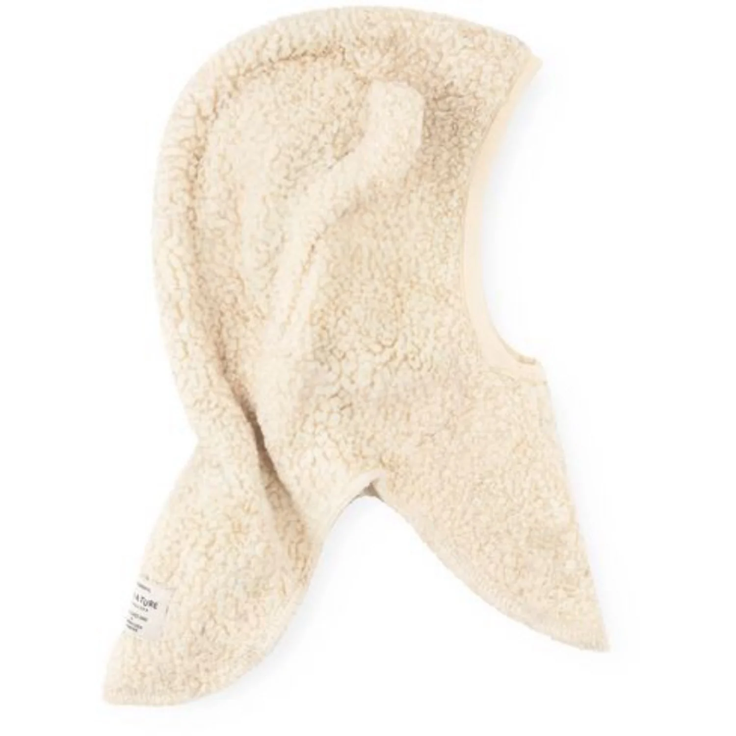 Mini A ture Angora Cream Matjeffi Teddyfleece Elefanthue. GRS