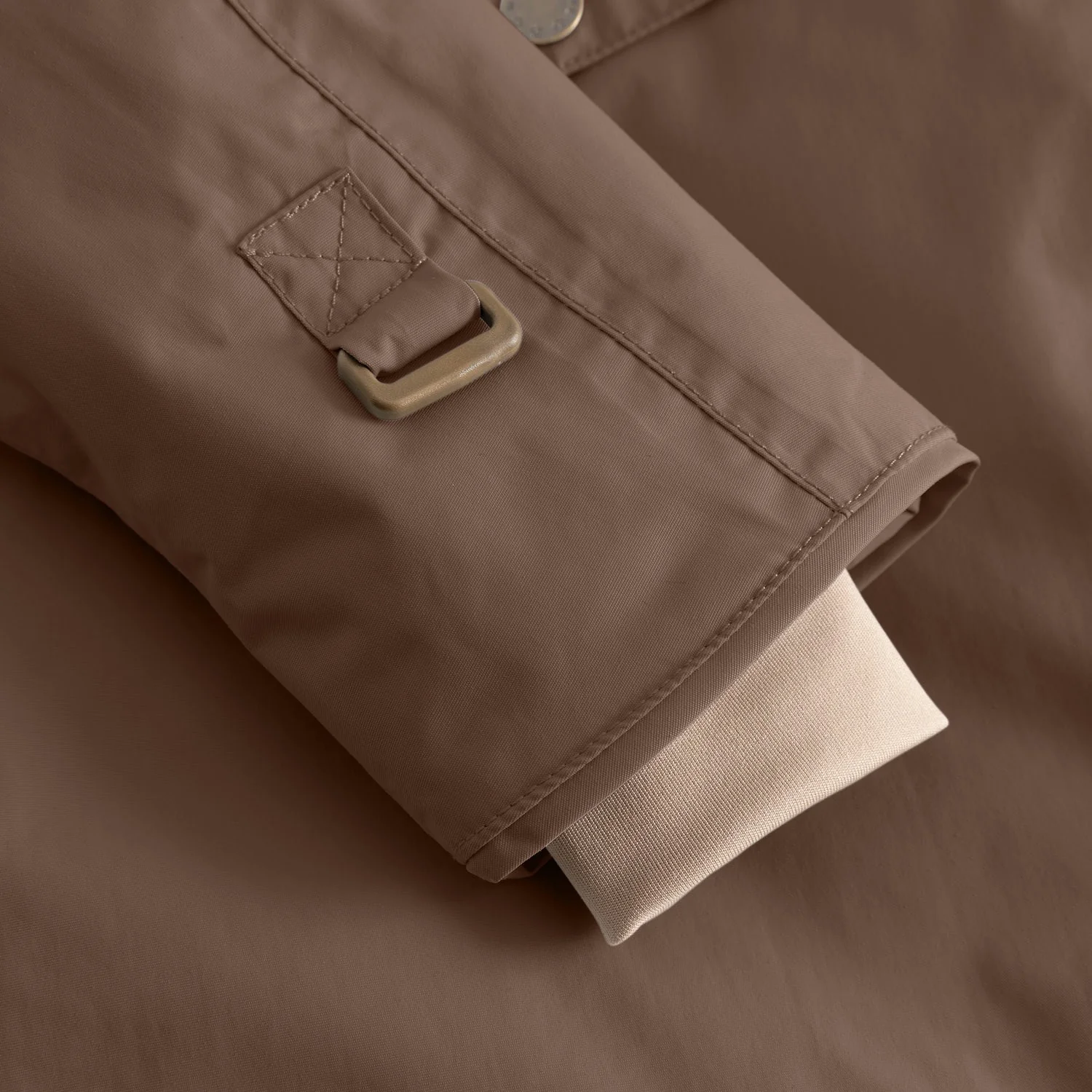 Mini A ture Chestnut Brown Matwang Fleece Lined Winter Jacket. GRS - Image 5