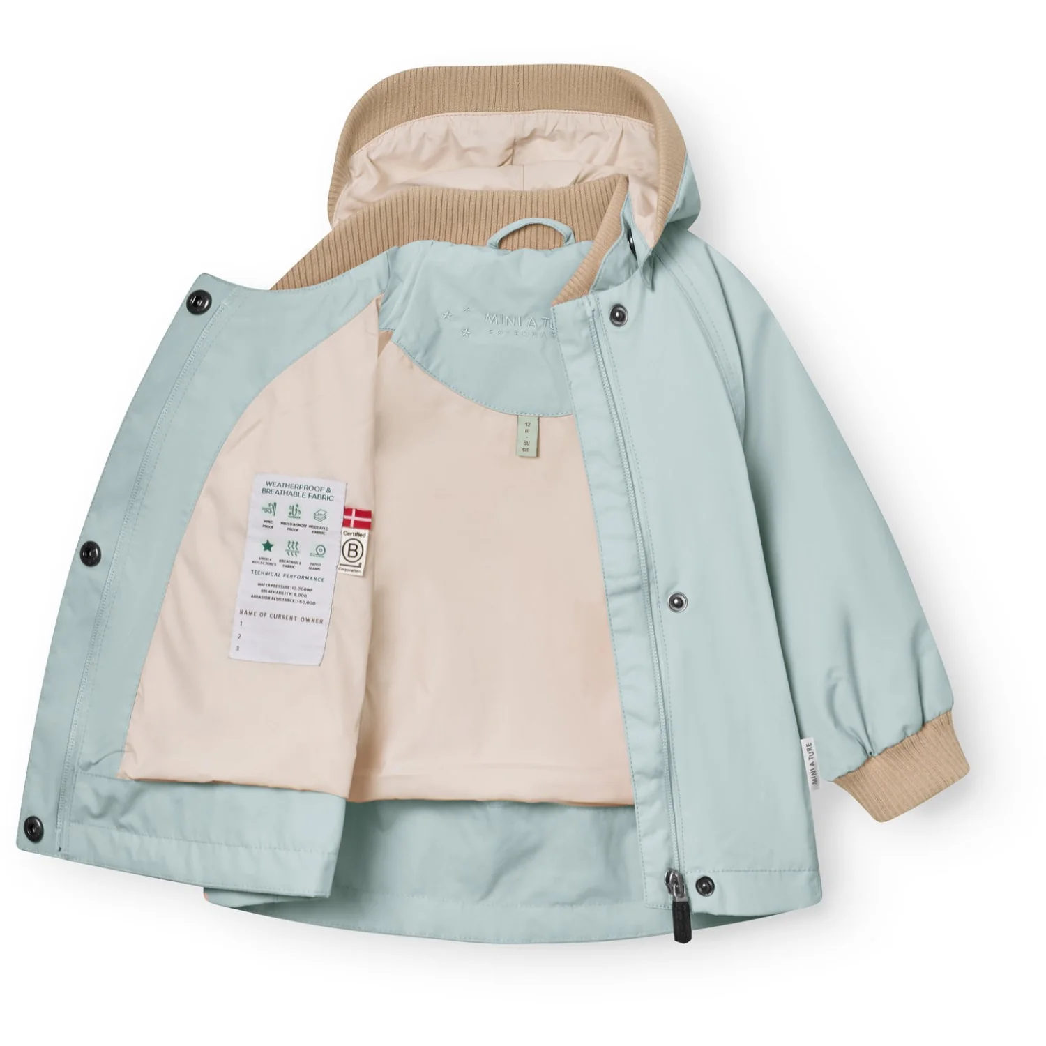 Mini A ture Cloud Blue Matwai Jacket. Grs - Image 5