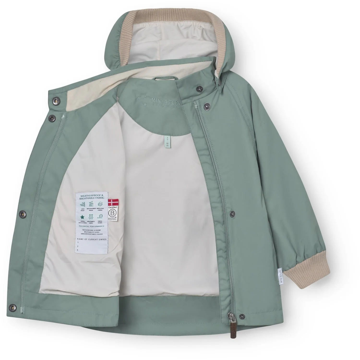 Mini A ture Granite Green Matwai Jacket. Grs - Image 5
