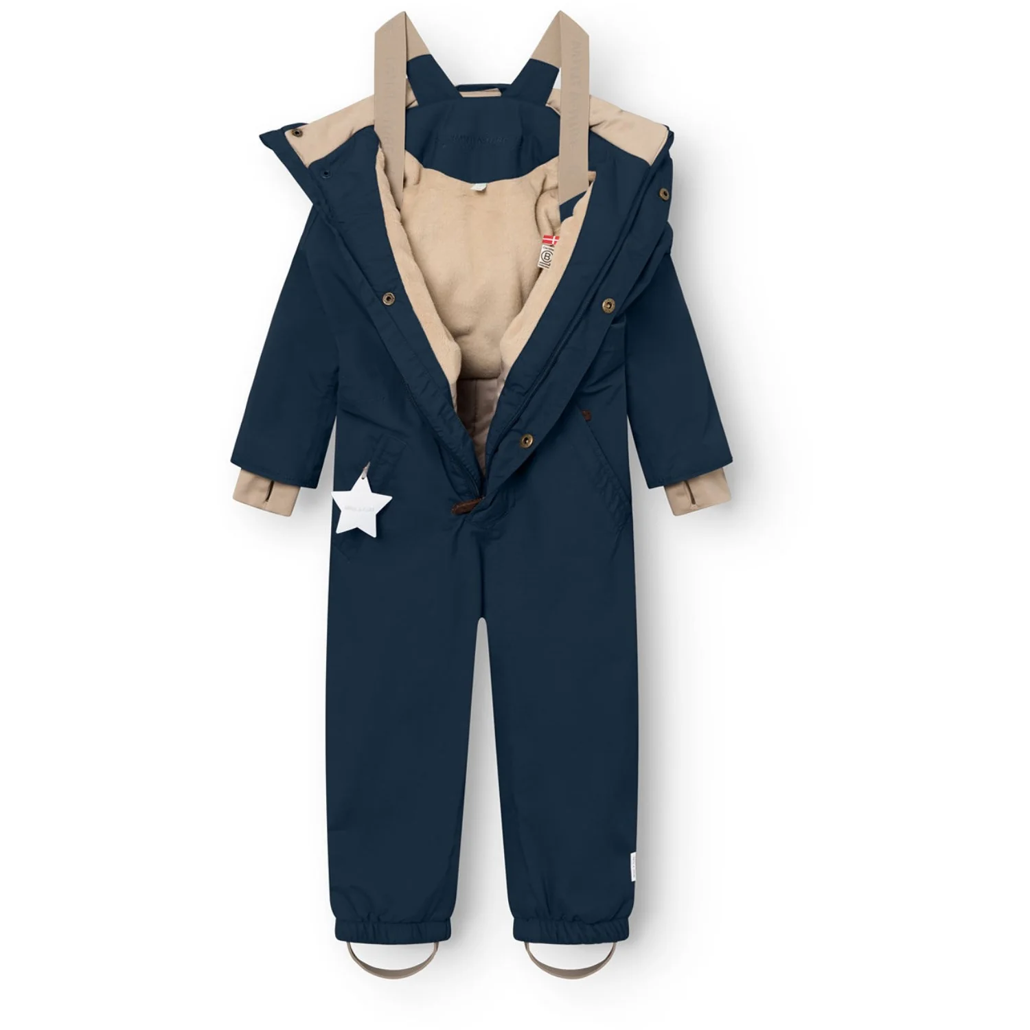 Mini A ture Outer Space Matwanni Fleece Lined Snowsuit. GRS - Image 2