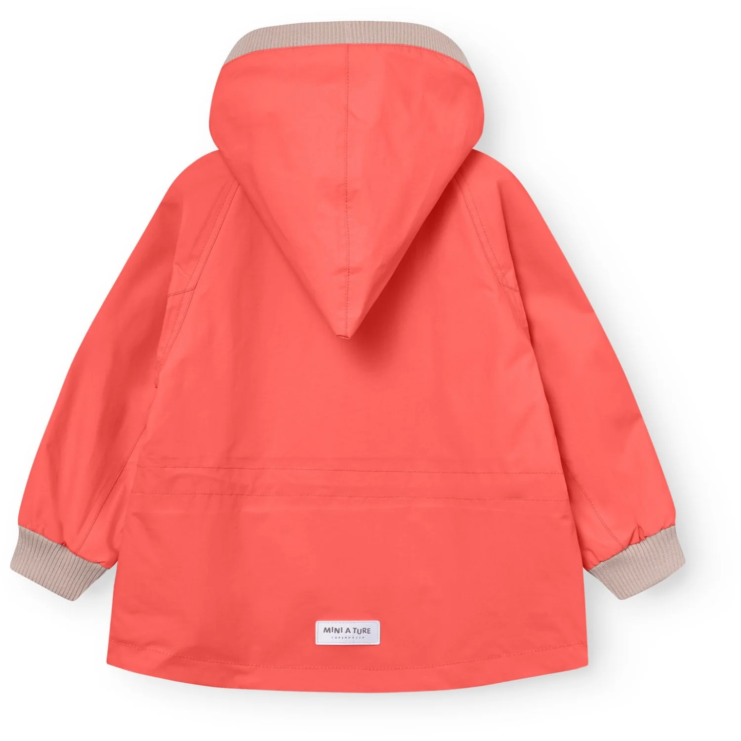Mini A ture Paprika Red Matwai Fleece Lined Jacket. Grs - Image 3