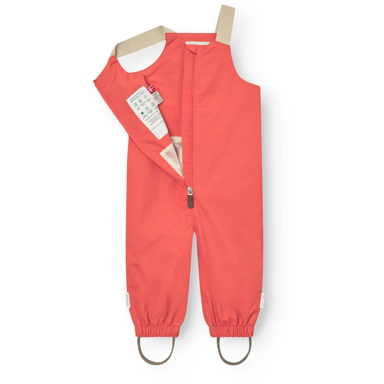 Mini A ture Paprika Red Matwalentaya Overalls. Grs - Image 2