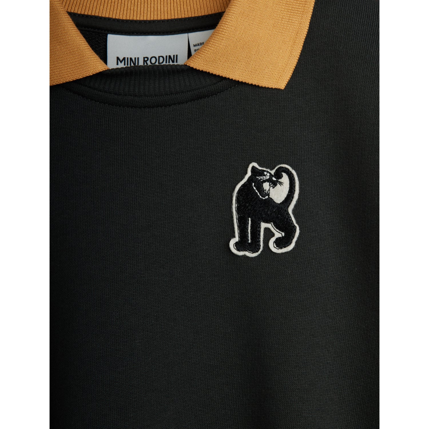 Mini Rodini Black Panther Patch Krave Sweatshirt - Image 10