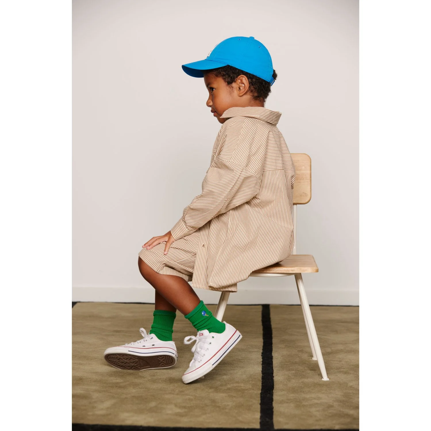 Mini Rodini Brown Poplin Yd Ls Skjorte - Image 11