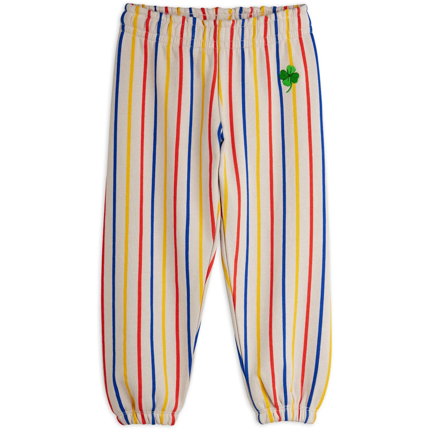 Mini Rodini Multi Clover Emb Sweatpants - Image 4