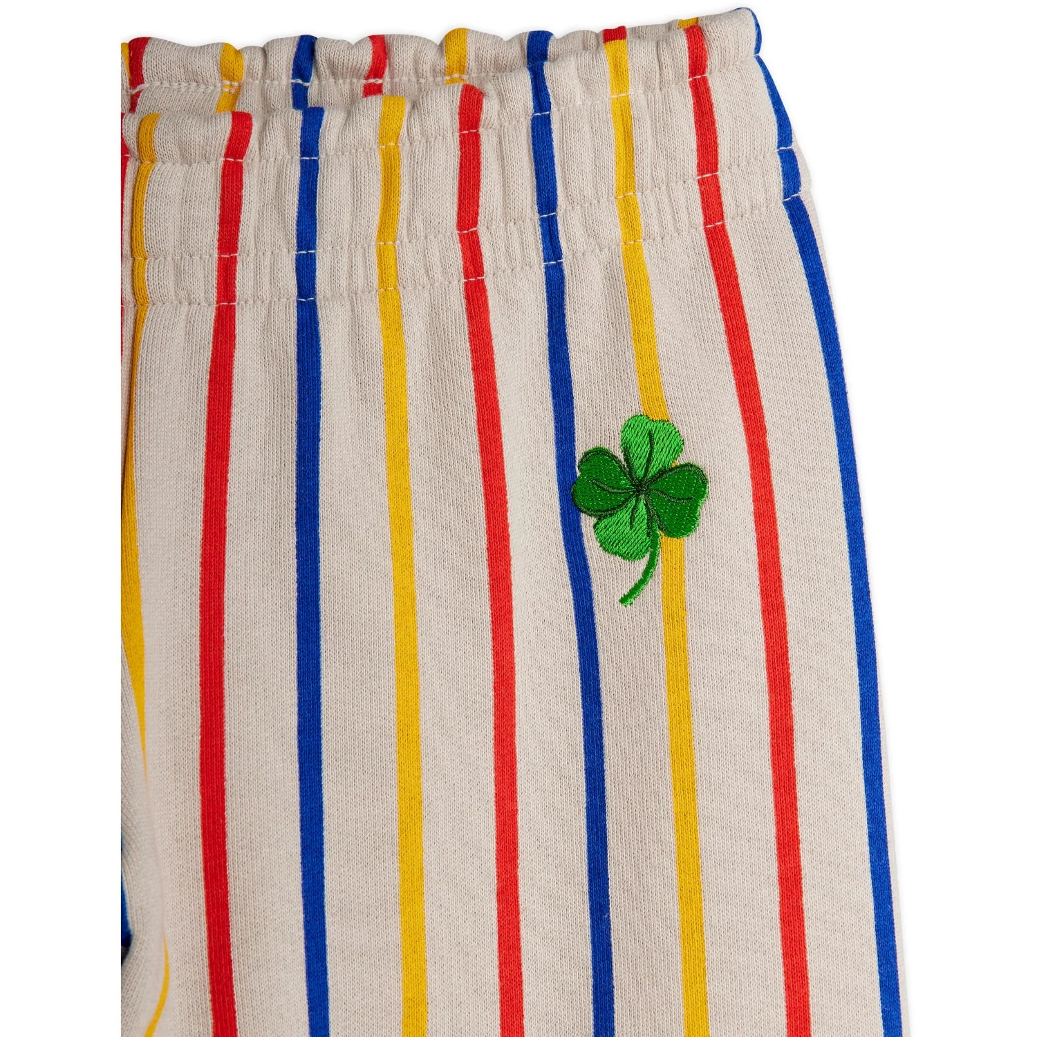 Mini Rodini Multi Clover Emb Sweatpants - Image 5