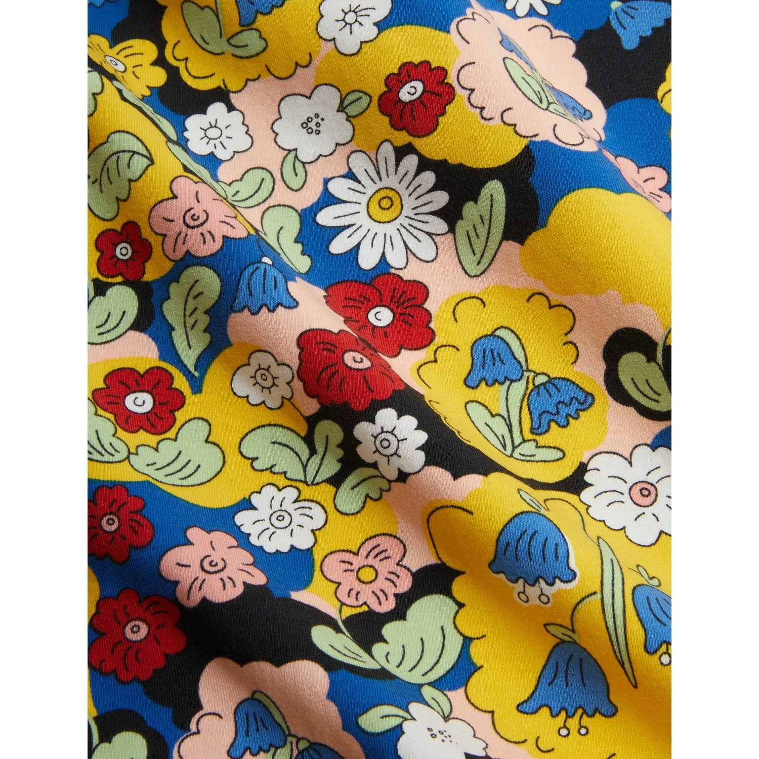 Mini Rodini Multi Flowers AOP Bike Shorts - Image 4