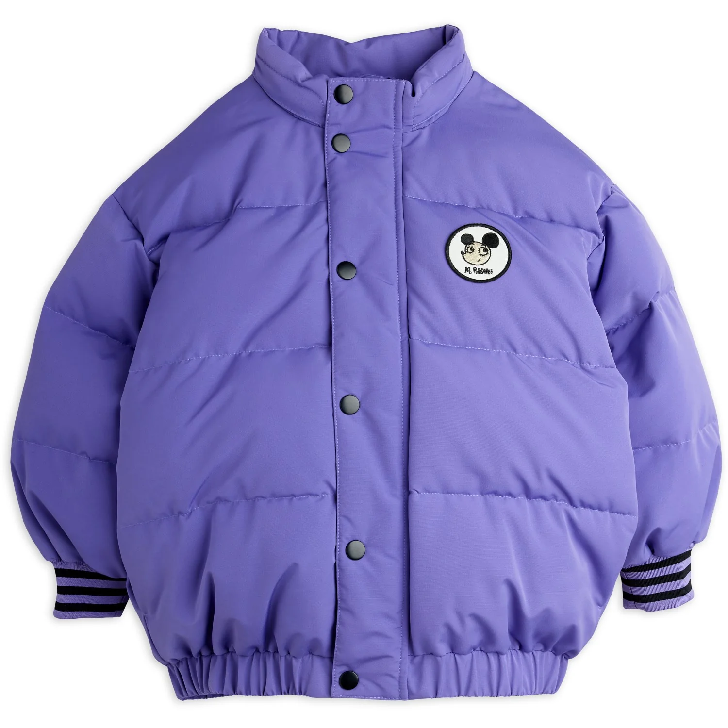 Mini Rodini Purple Ritzratz Patch Puffer - Image 3