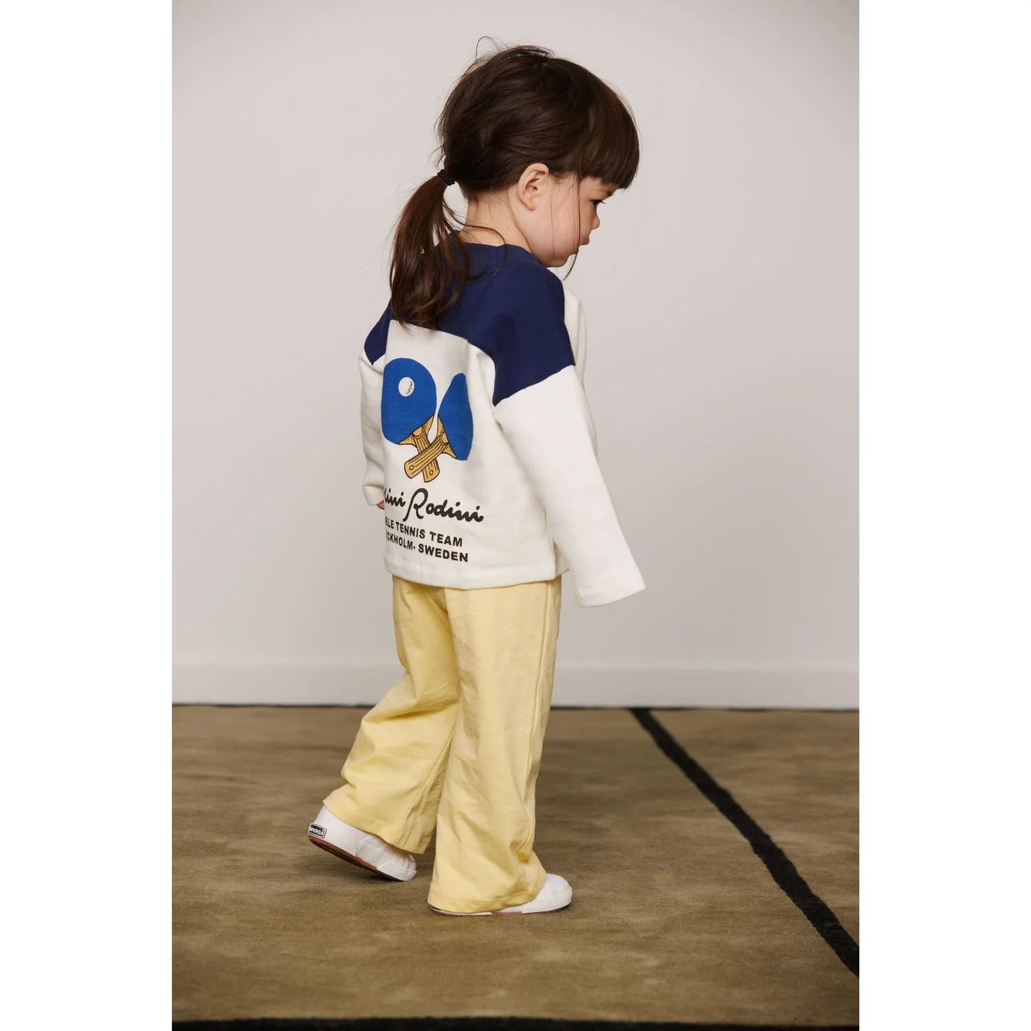 Mini Rodini White Table Tennis Sp Sweatshirt - Image 3