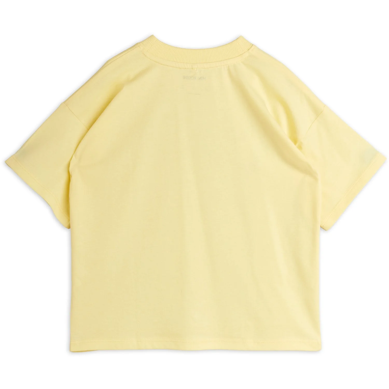 Mini Rodini Yellow Panda & Cat Sp Ss Tee - Image 3