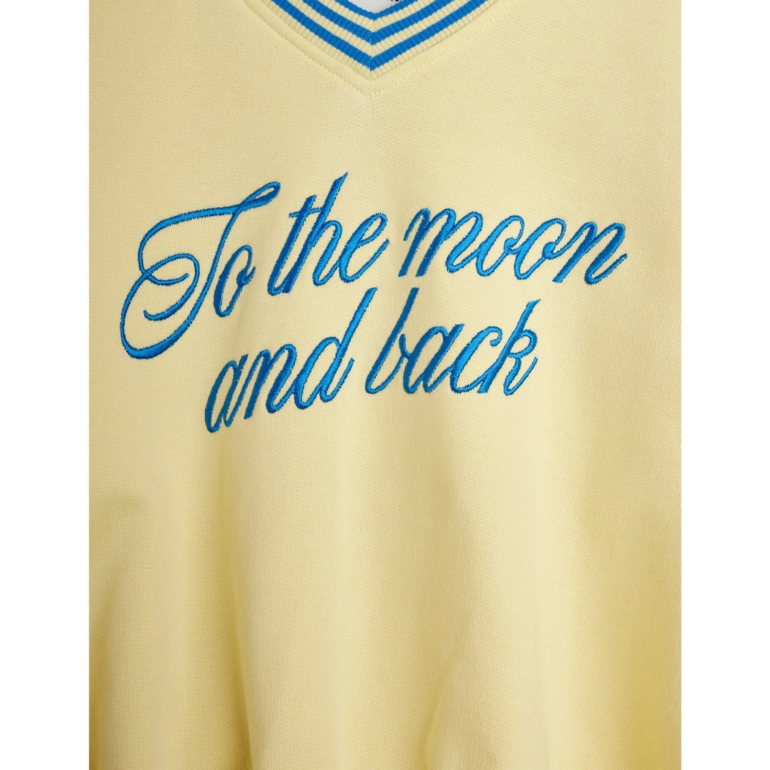 Mini Rodini Yellow To The Moon Emb Sweatshirt - Image 11