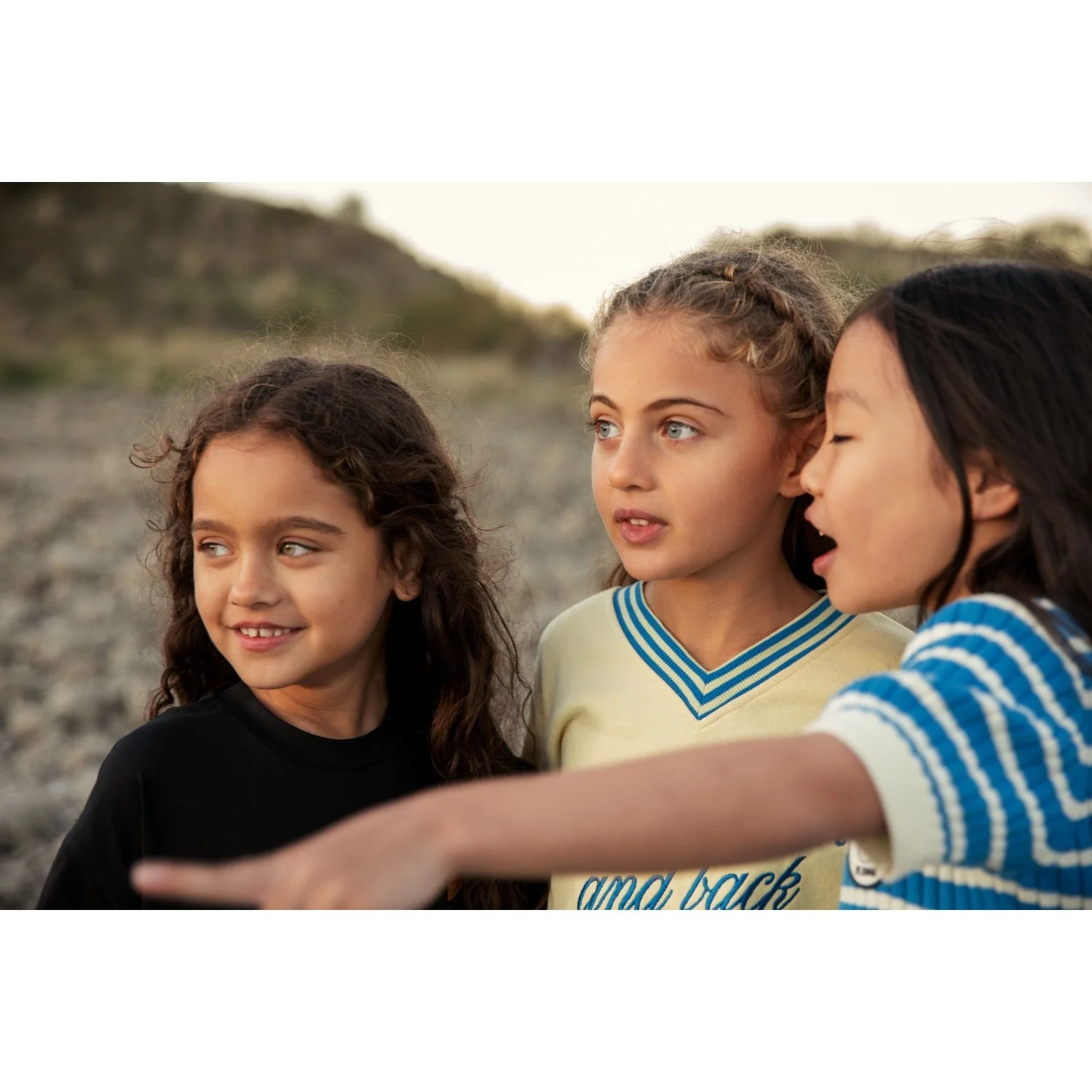 Mini Rodini Yellow To The Moon Emb Sweatshirt - Image 4