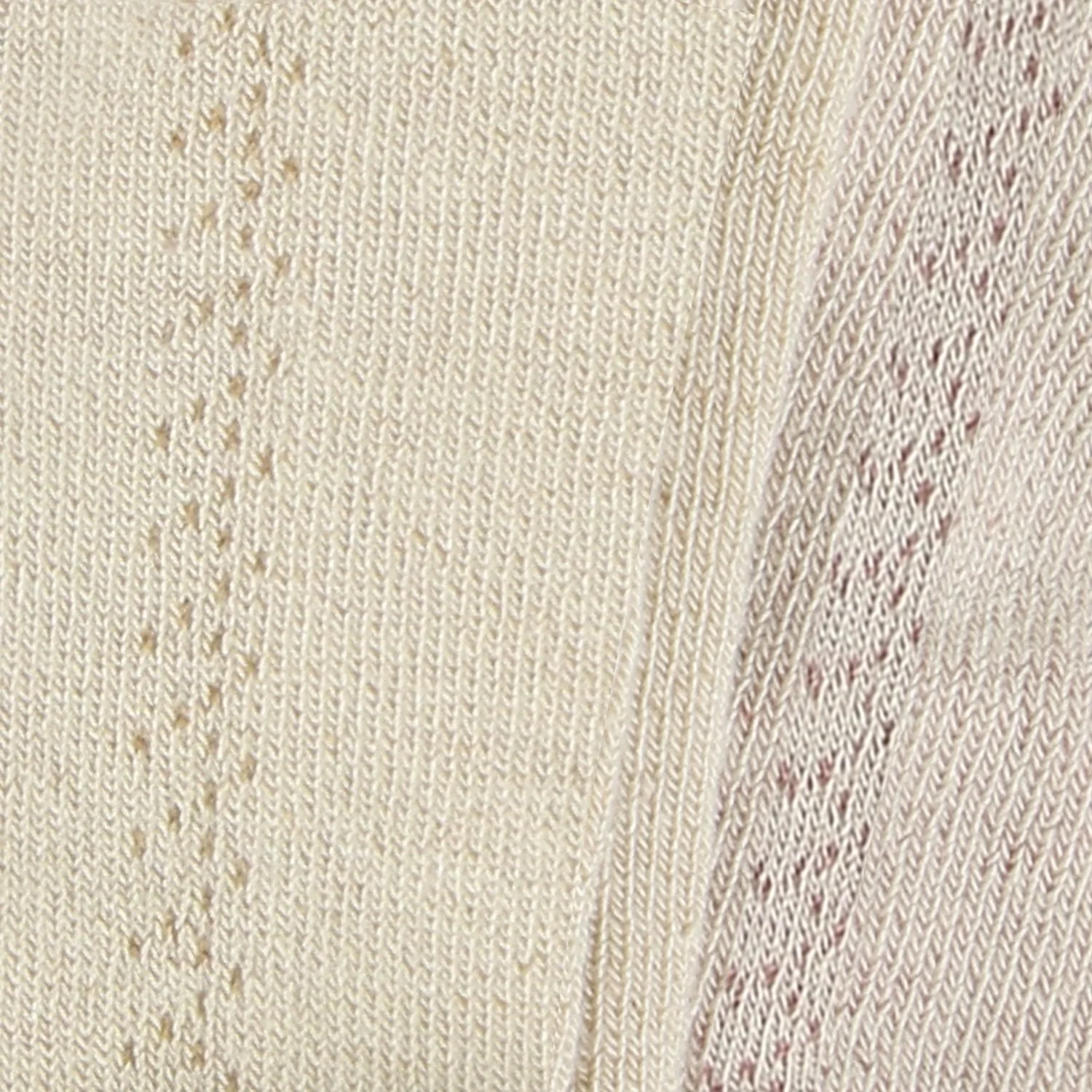 Minymo Burnished Lilac Strømpebukser W.Pointelle (2-Pack) - Image 2