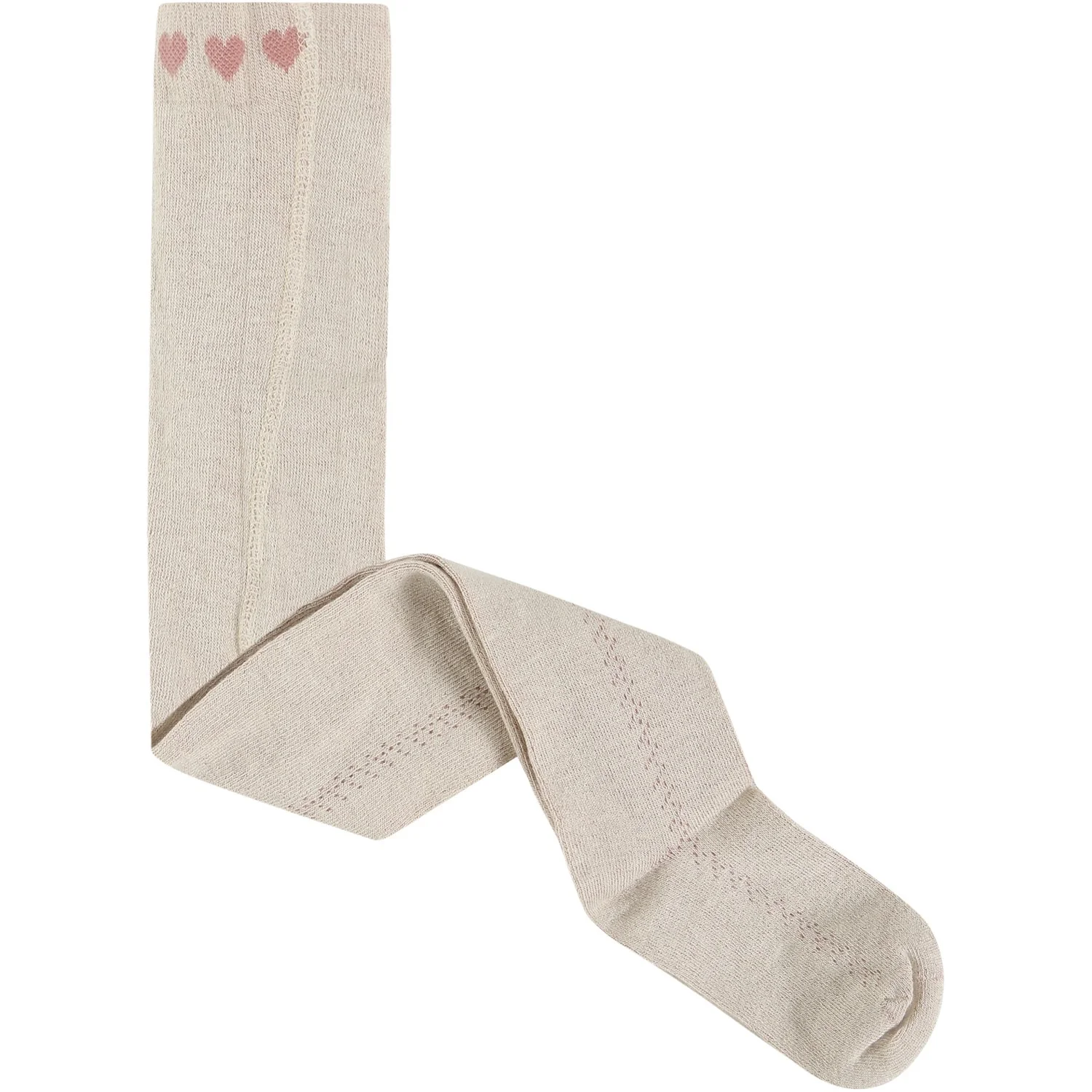 Minymo Burnished Lilac Strømpebukser W.Pointelle (2-Pack) - Image 3