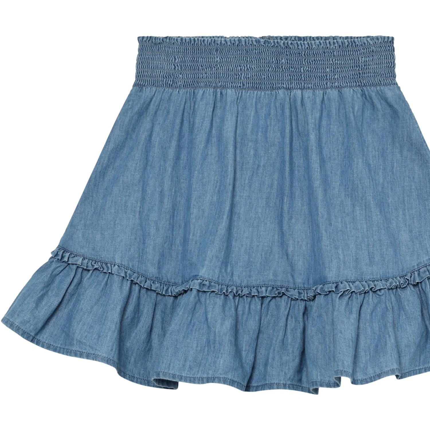 Minymo Faded Denim Nederdel Chambray - Image 3
