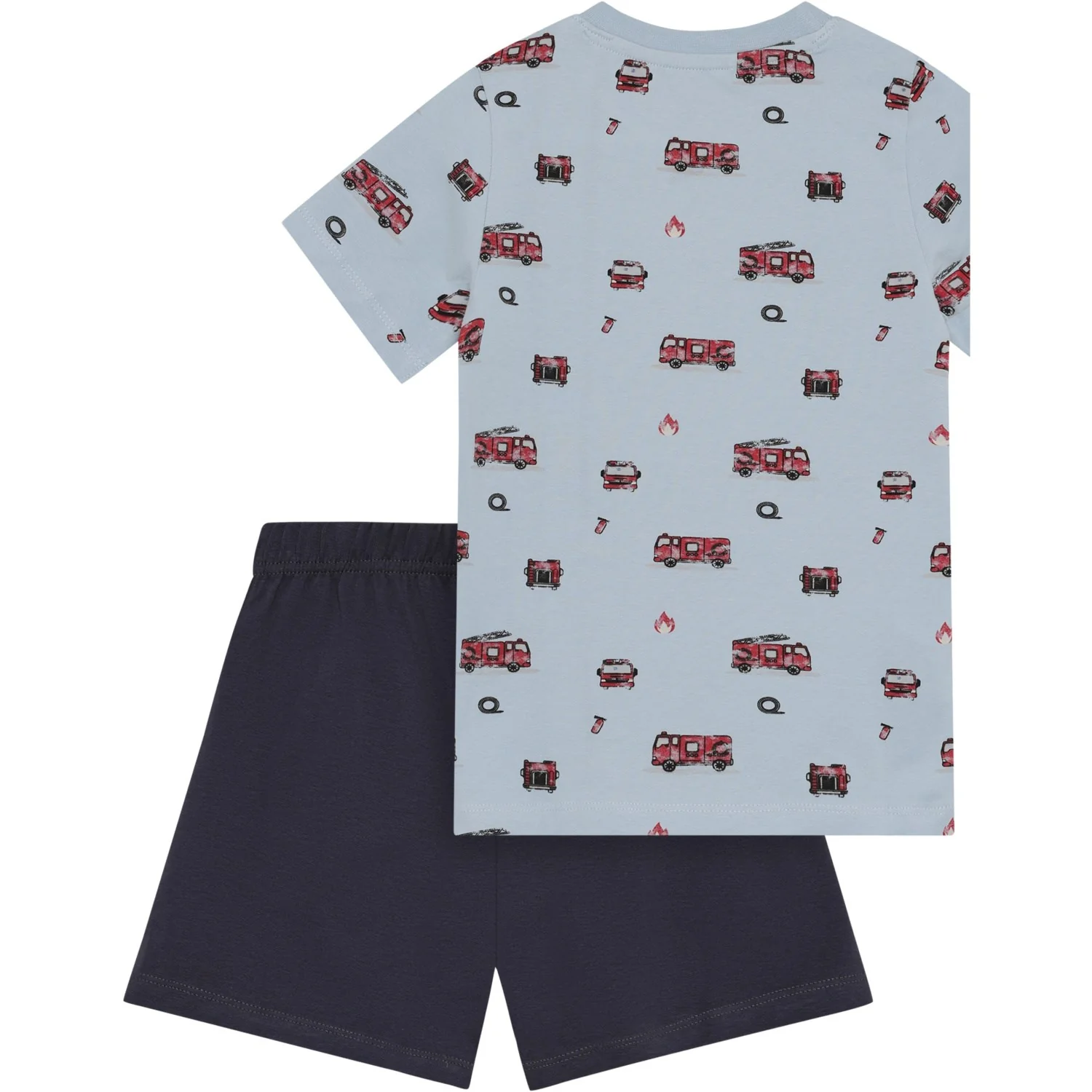 Minymo Niagara Mist T-Shirt+Short Sæt Aop - Image 2