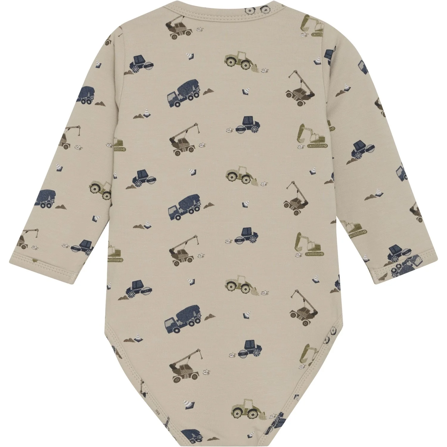 Minymo Oxford Tan Body LS AOP Sweat - Image 3