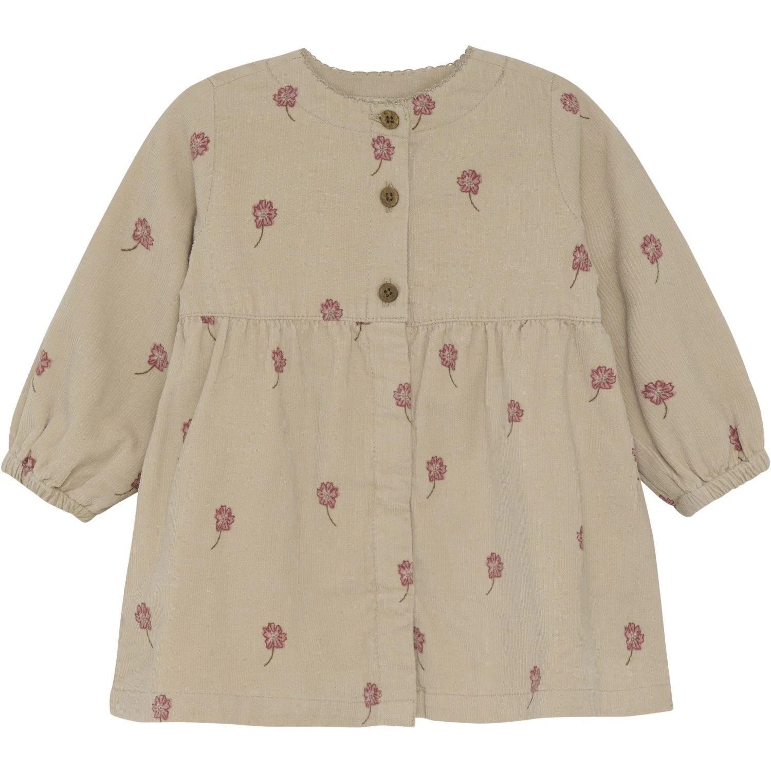 Minymo Oxford Tan Kjole Corduroy W. Lining