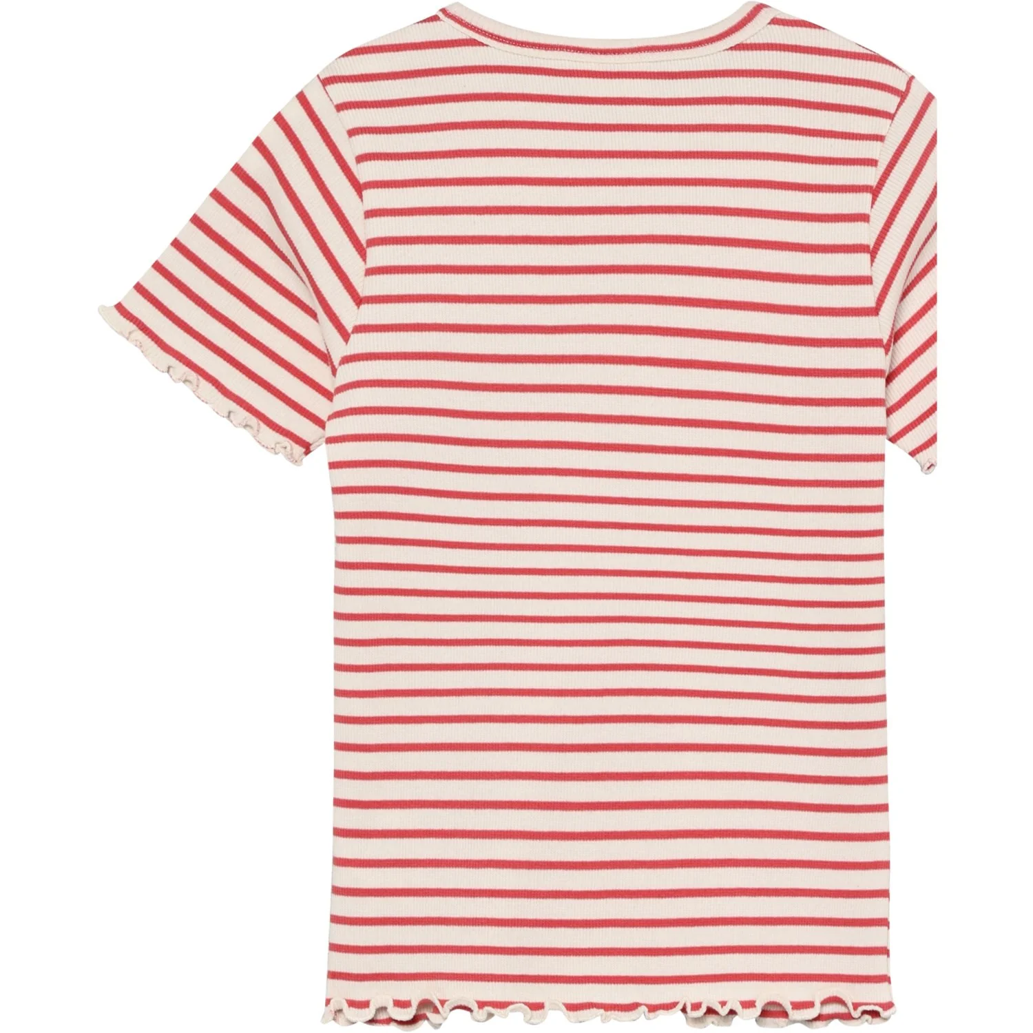 Minymo Spiced Coral T-Shirt Ss Rib - Image 4