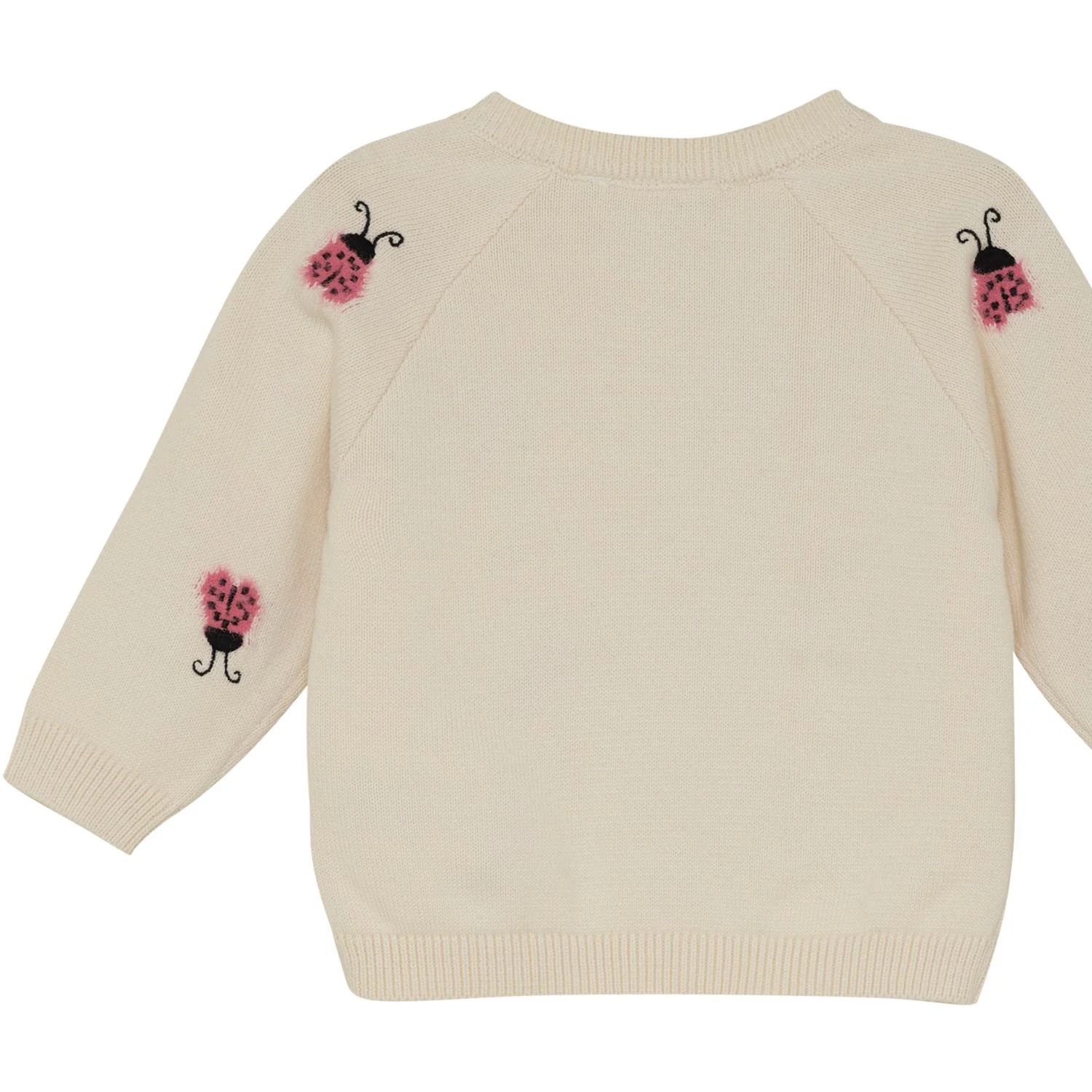 Minymo White Swan Cardigan Strik - Image 2