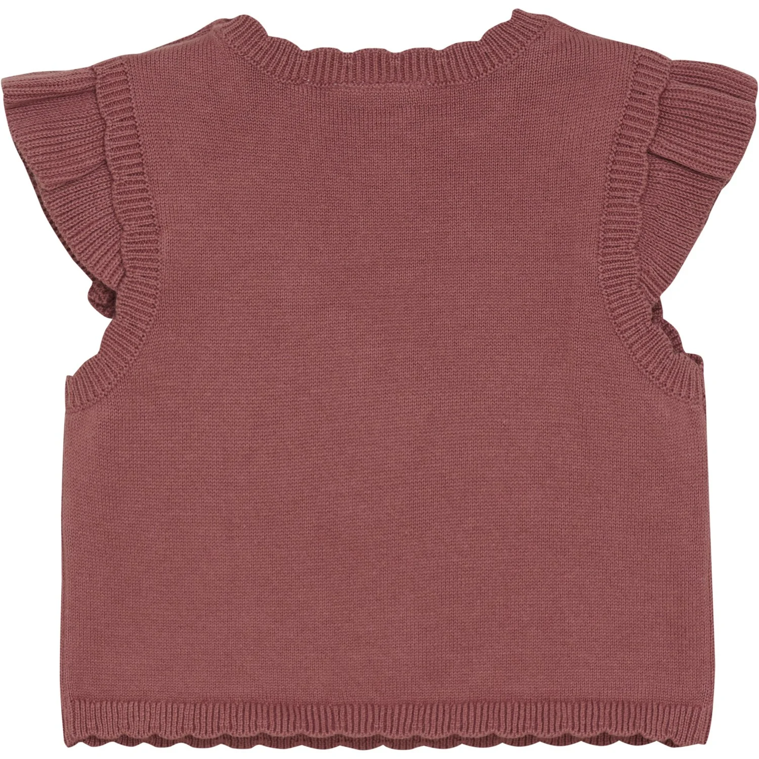 Minymo Withered Rose Vest Strik - Image 2