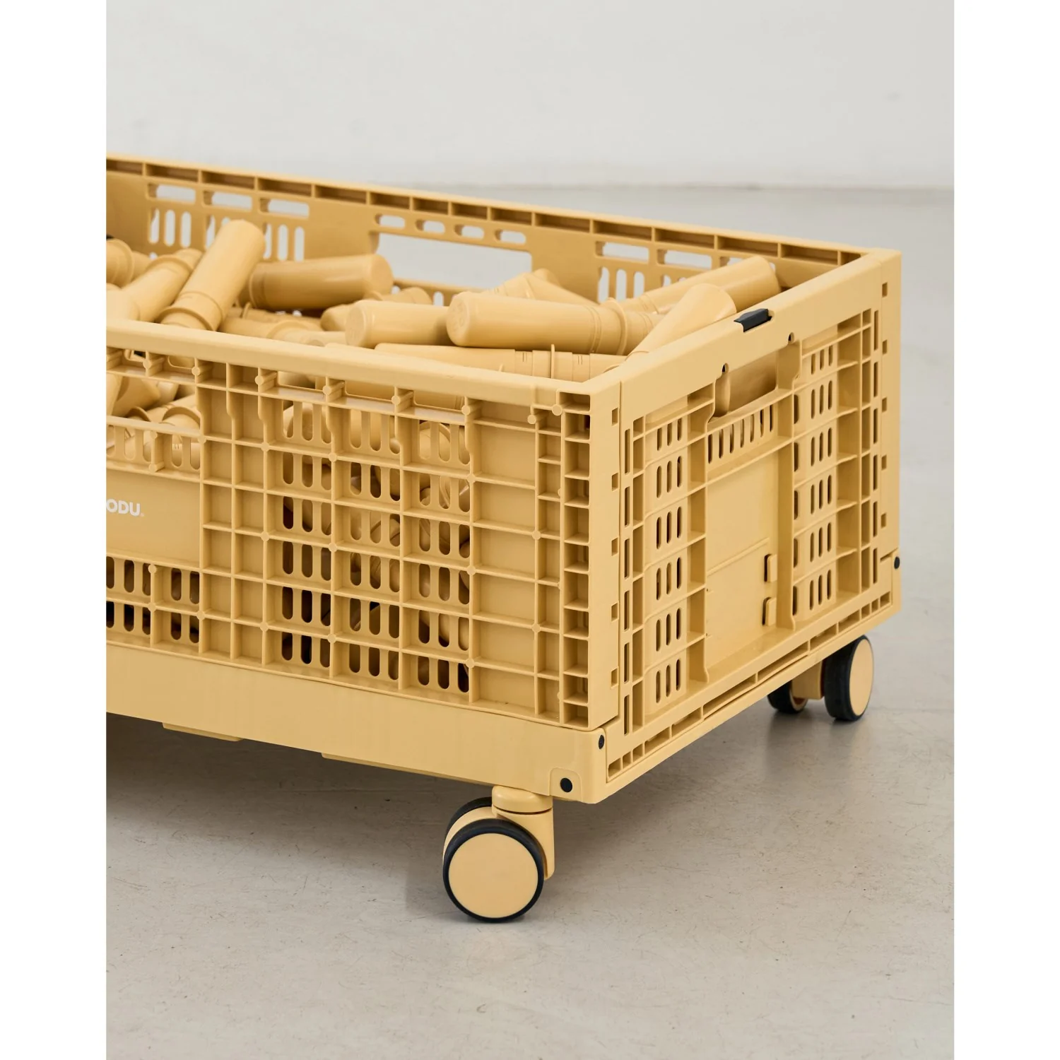 MODU Honey Yellow 4 X Opbevaring Boks Hjul - Image 2