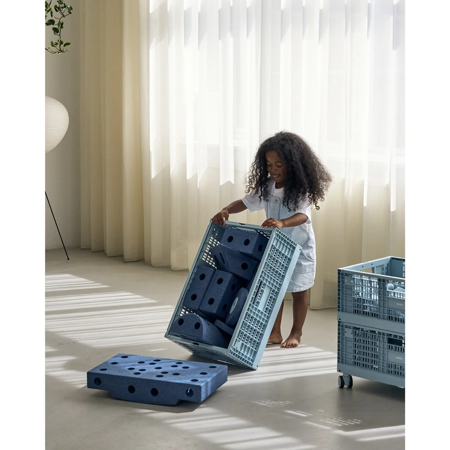 MODU Sky Blue Opbevaringsboks - Image 2