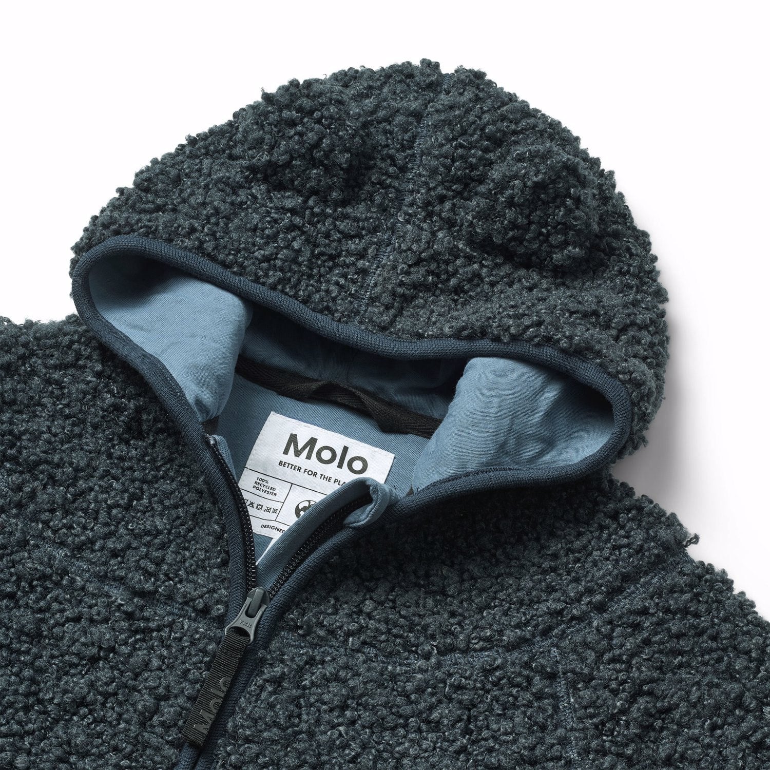 Molo Night Navy Ummi Fleece Jakke - Image 2