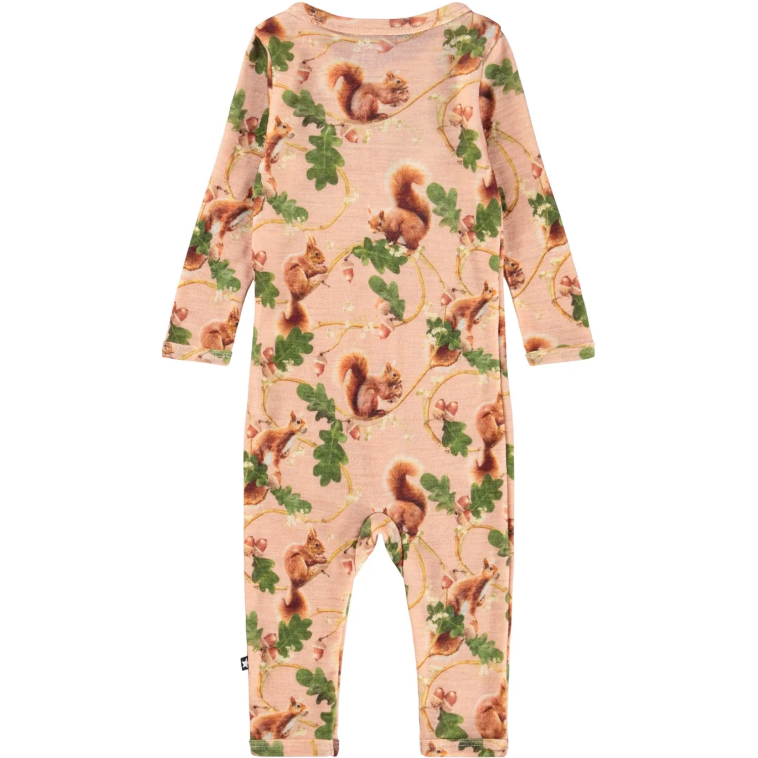 Molo Squirrel Harmony Fahari Uld Bodysuits Jersey - Image 3