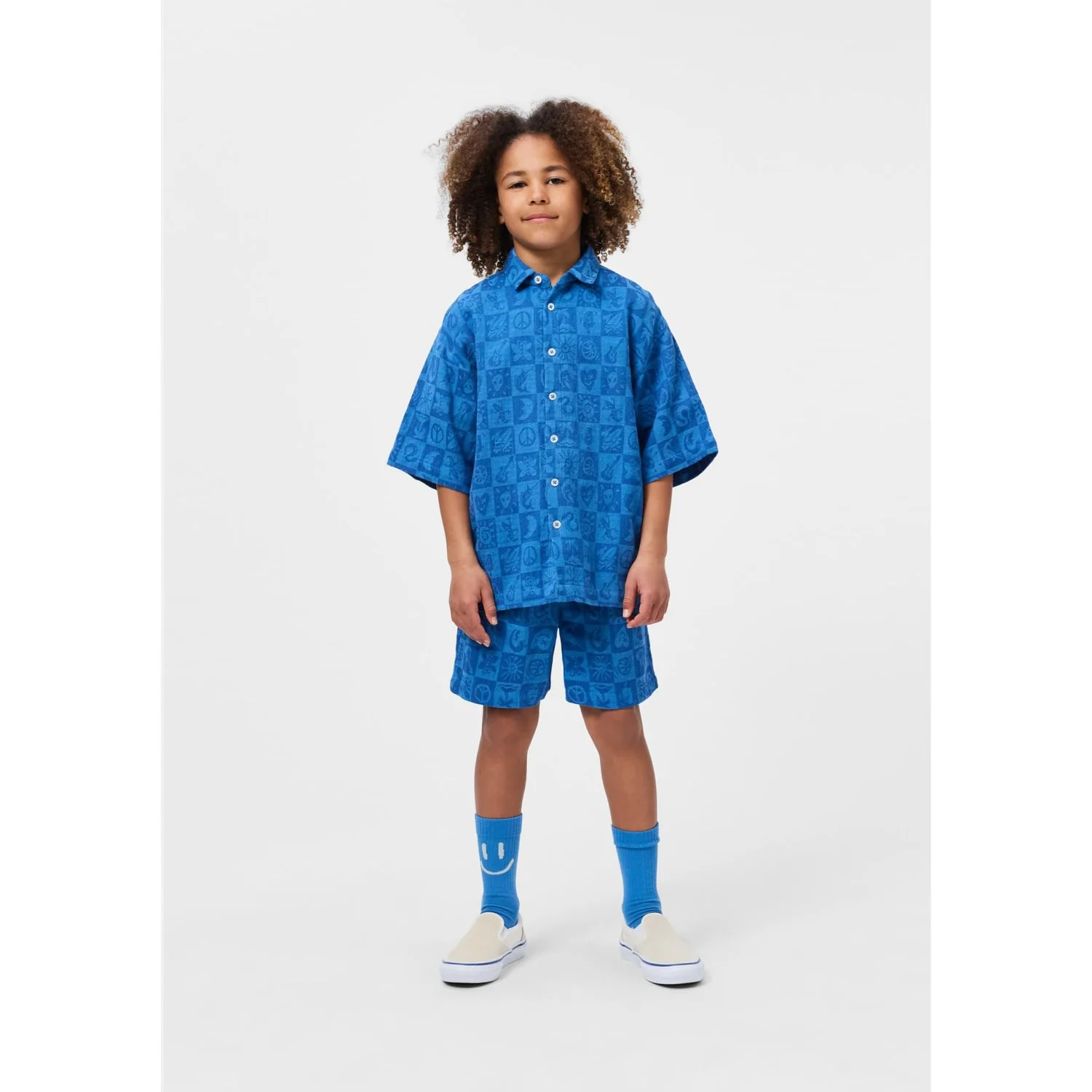 Molo Symbol Check Richie Bluse - Image 3