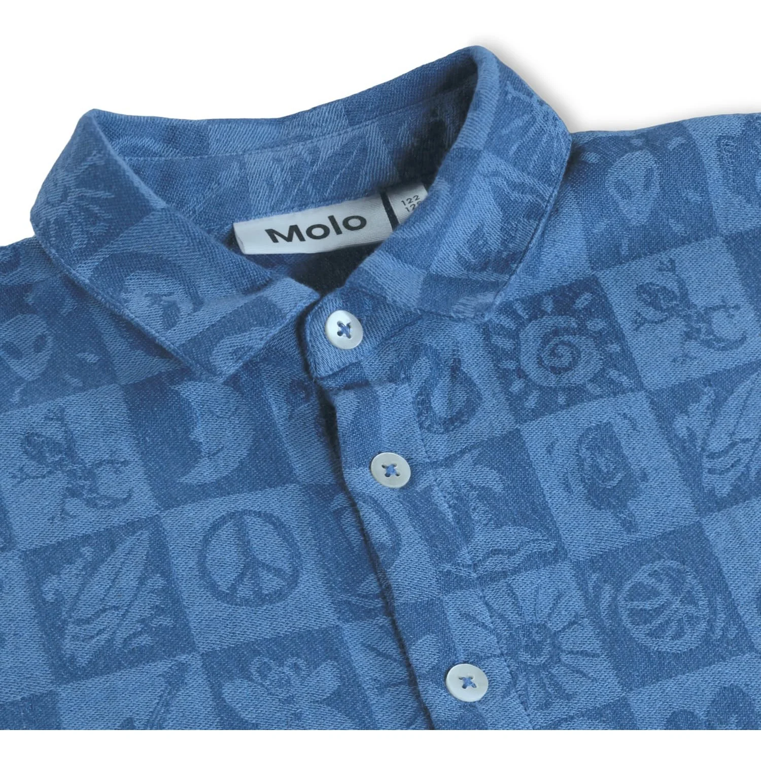 Molo Symbol Check Richie Bluse - Image 4