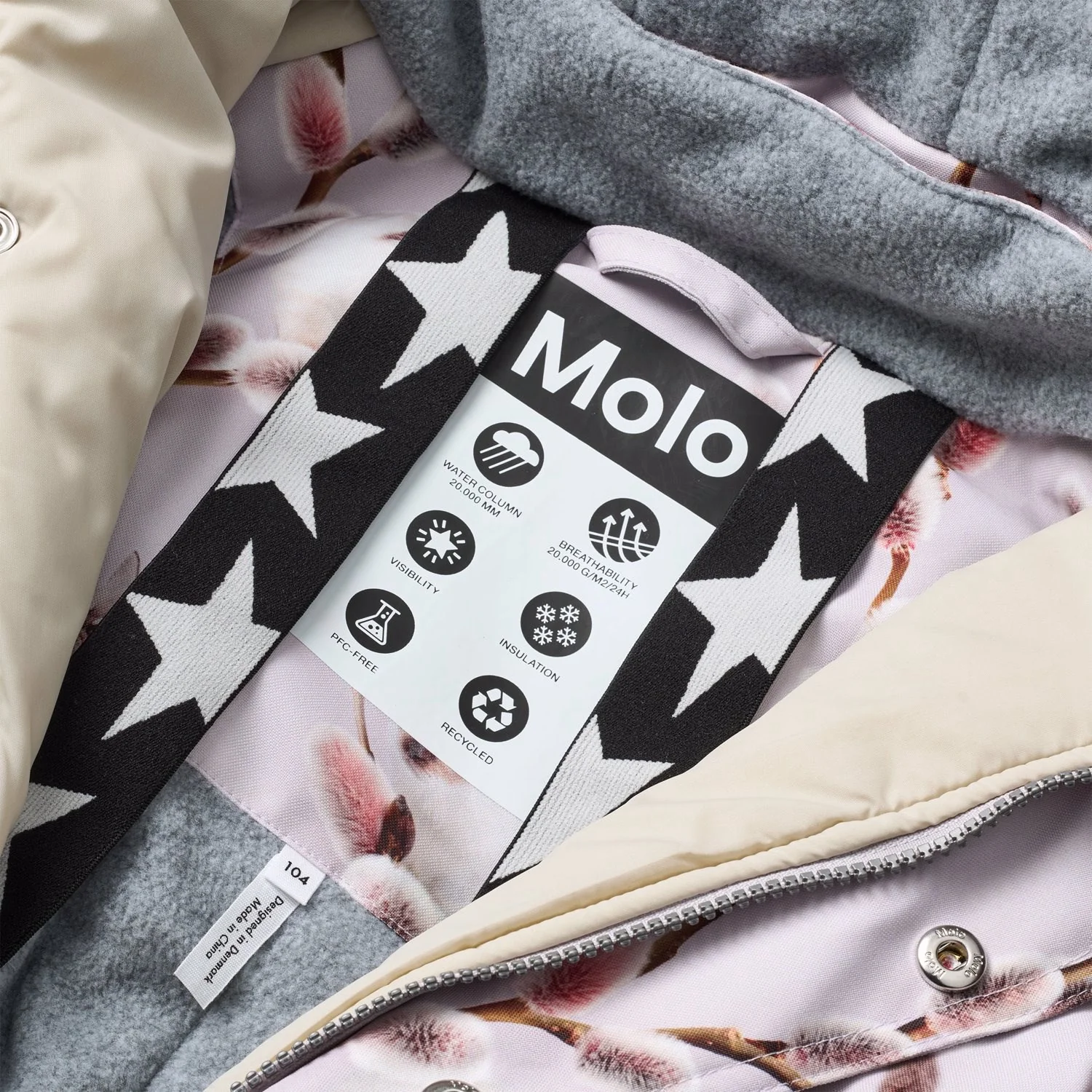 Molo Willow Kitten Polaris Pels Junior Flyverdragt - Image 4