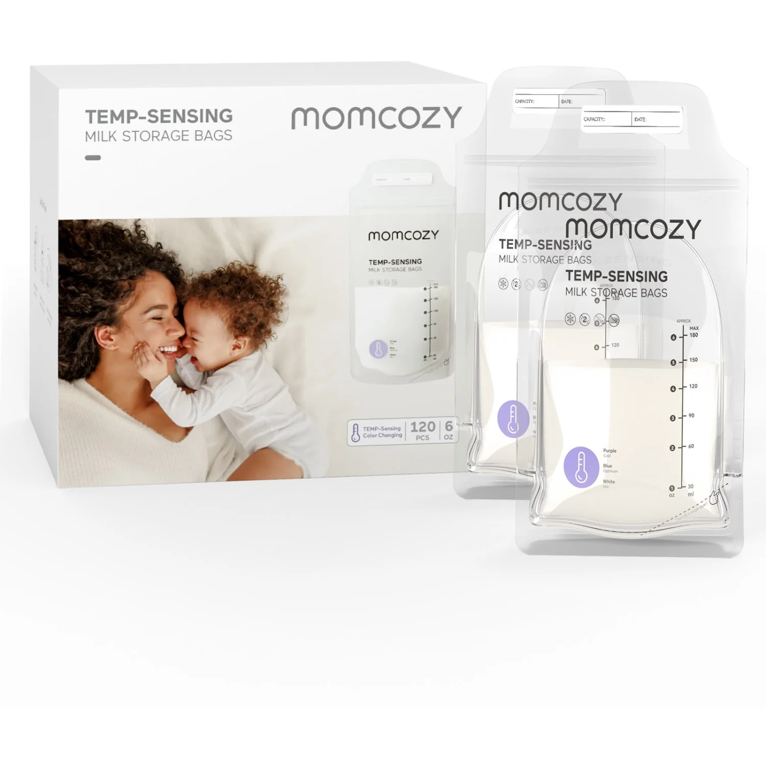 Momcozy Brystmælk Pose 120-Pack - Image 2