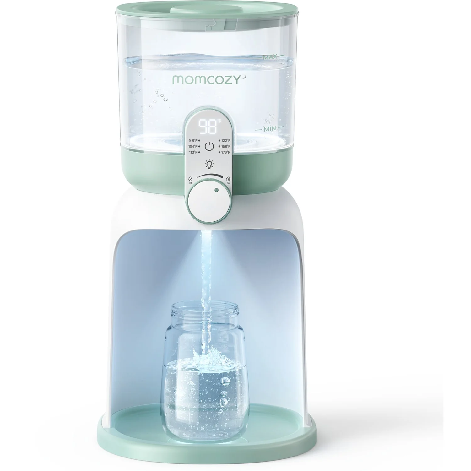 Momcozy Dual Lights Vandvarmer Til Nattefodring - Image 6
