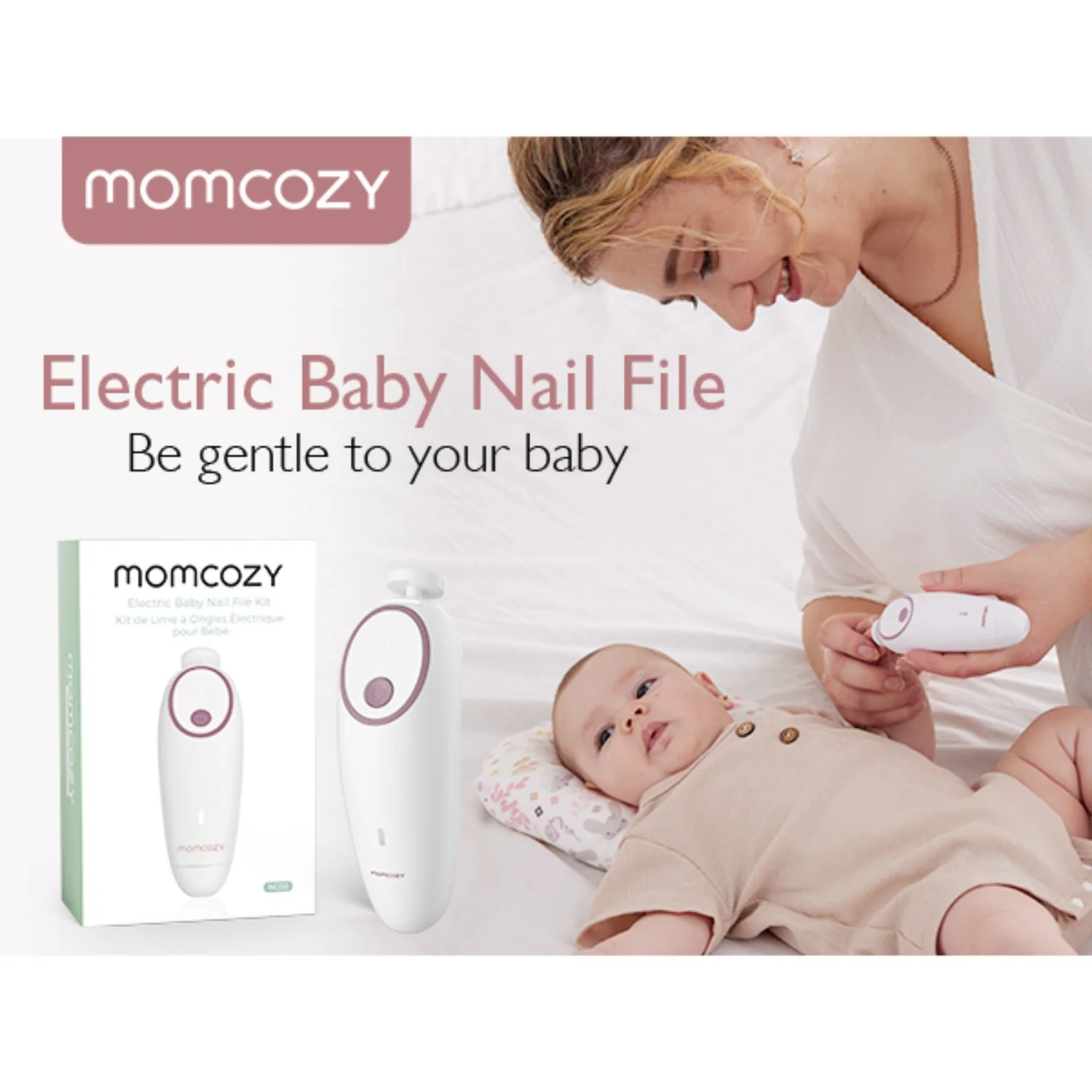 Momcozy Green Elektrisk Baby Neglefil - Low Noise - Image 12
