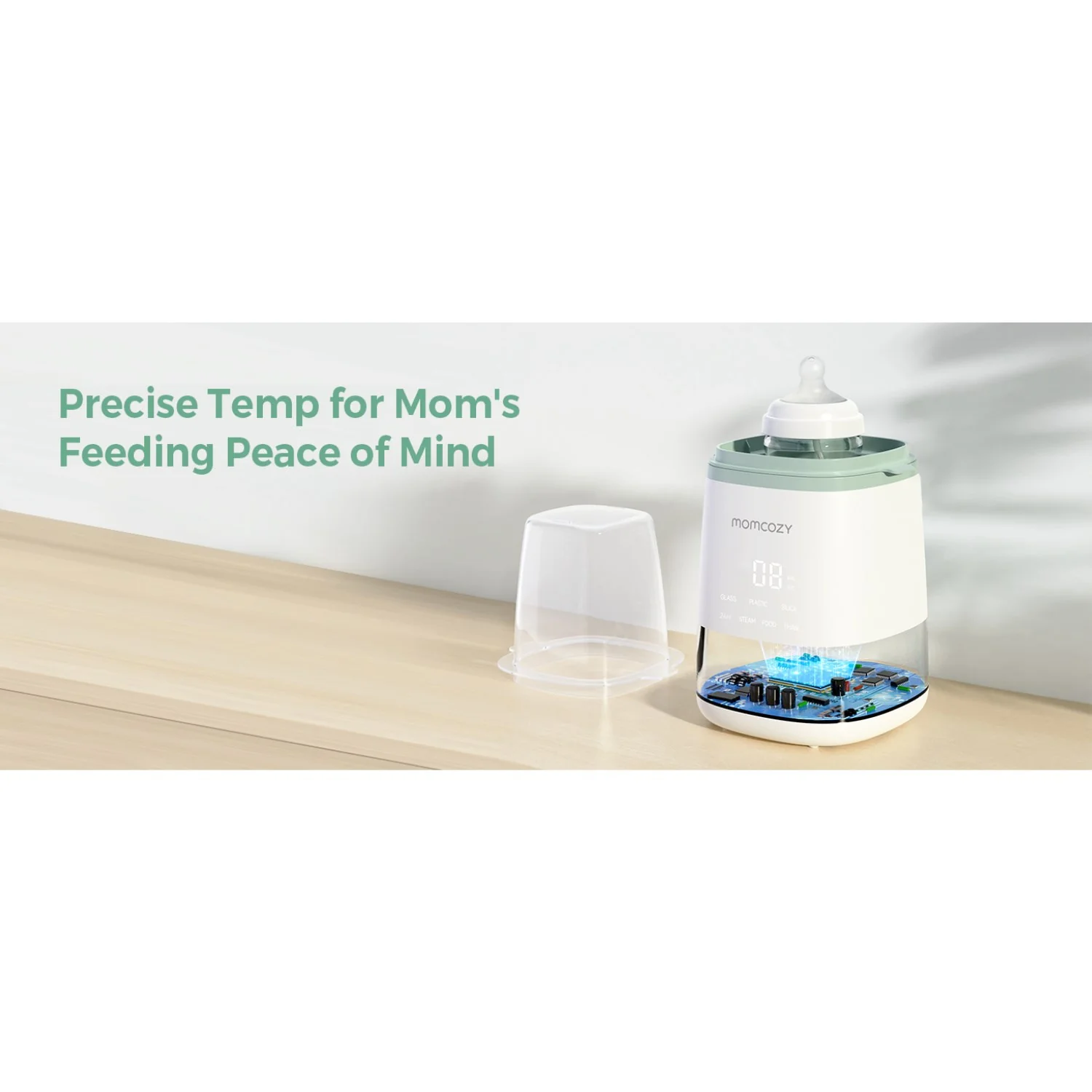 Momcozy MW01 6-in-1 Fast Baby Flaskevarmer - Image 21