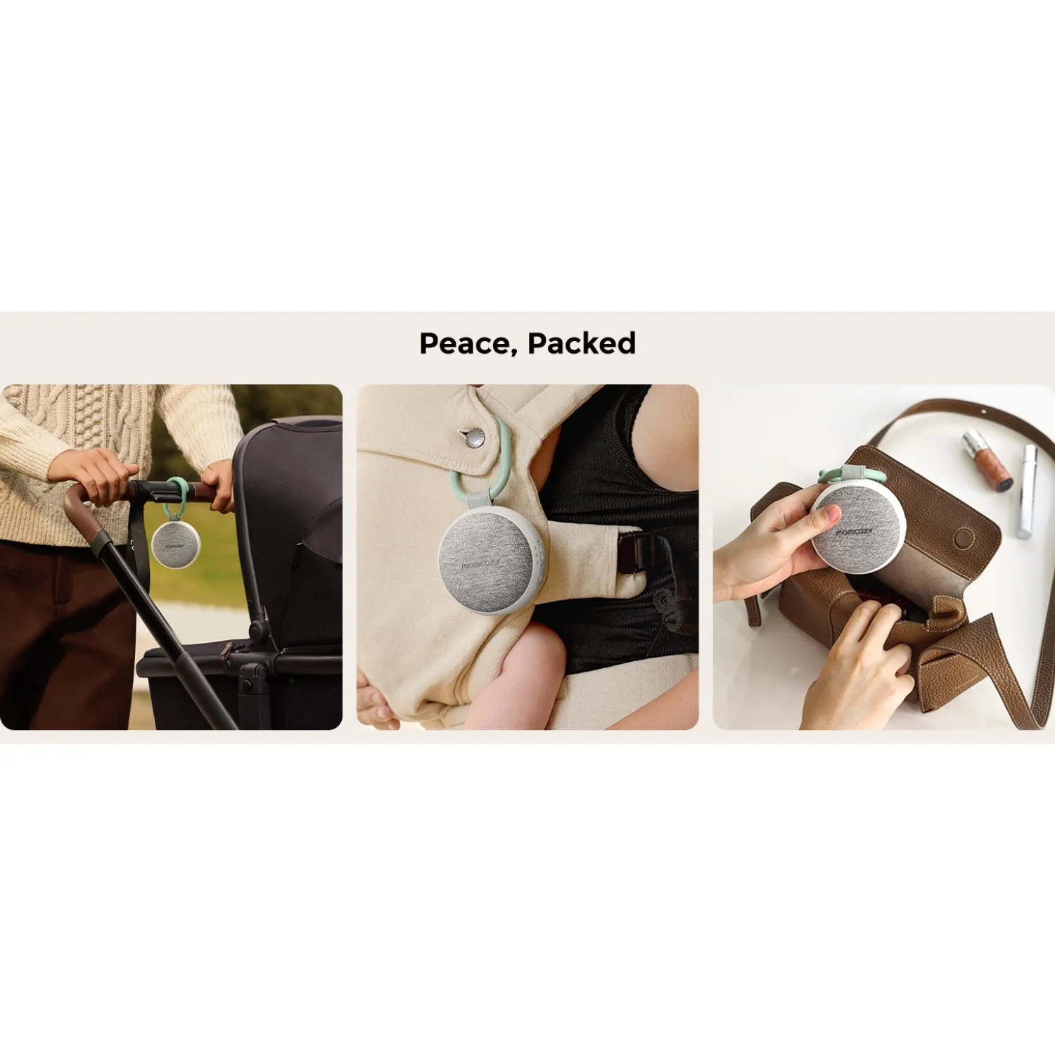 Momcozy Portable Sound Maskine Med Natlys - Image 14