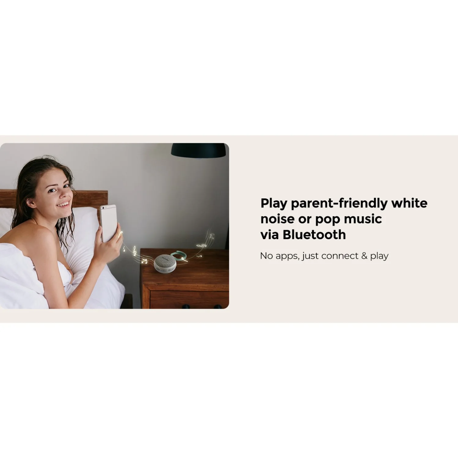 Momcozy Portable Sound Maskine Med Natlys - Image 16