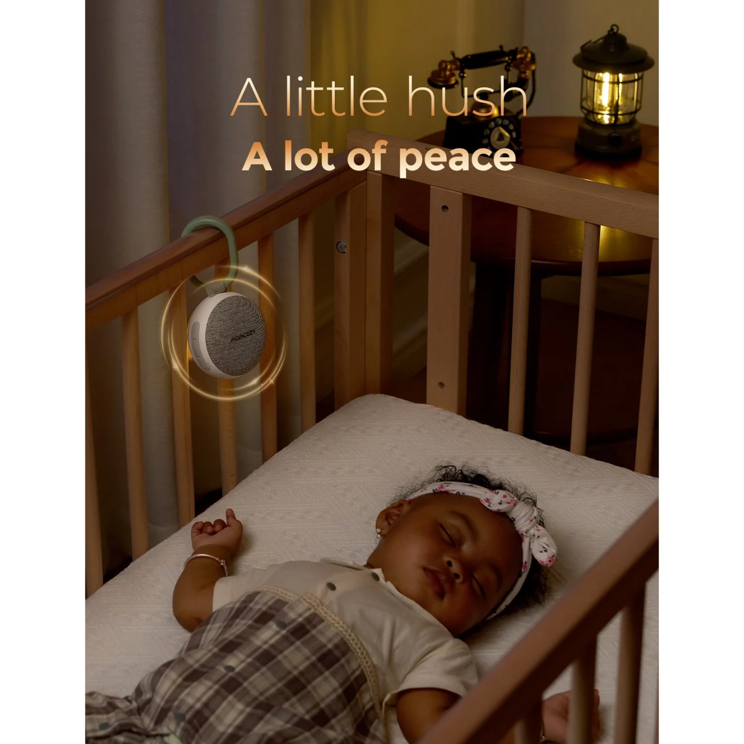 Momcozy Portable Sound Maskine Med Natlys - Image 23