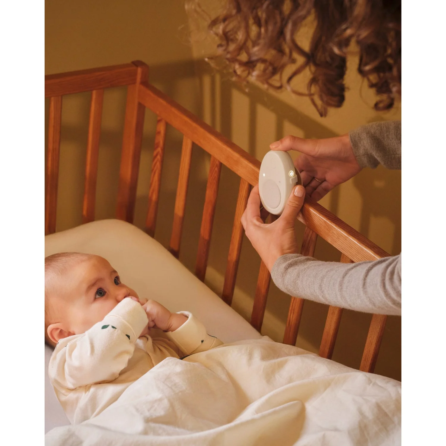 Moonboon Cream White Baby Alarm - Image 4