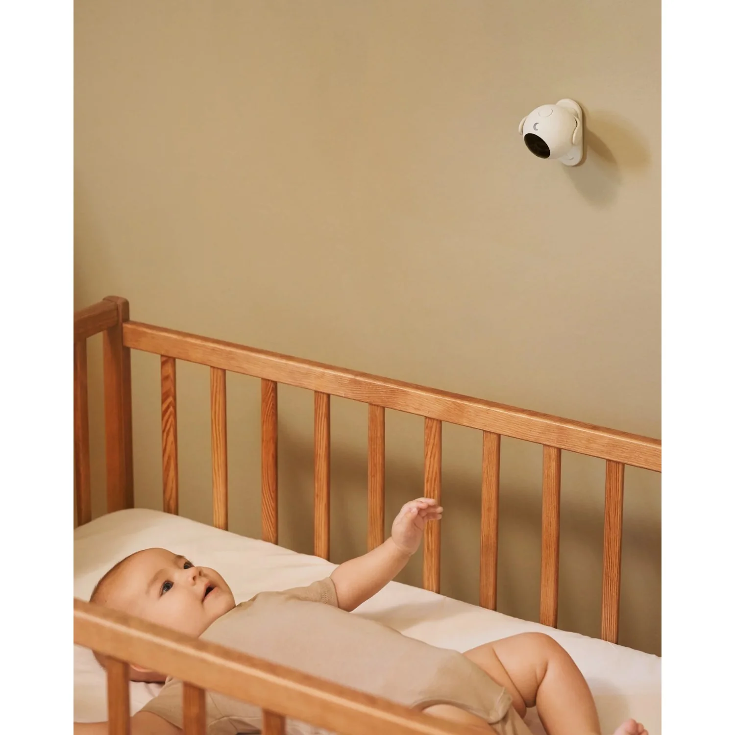 Moonboon Cream White Wall Mount For Intelligent Baby Monitor - Image 3