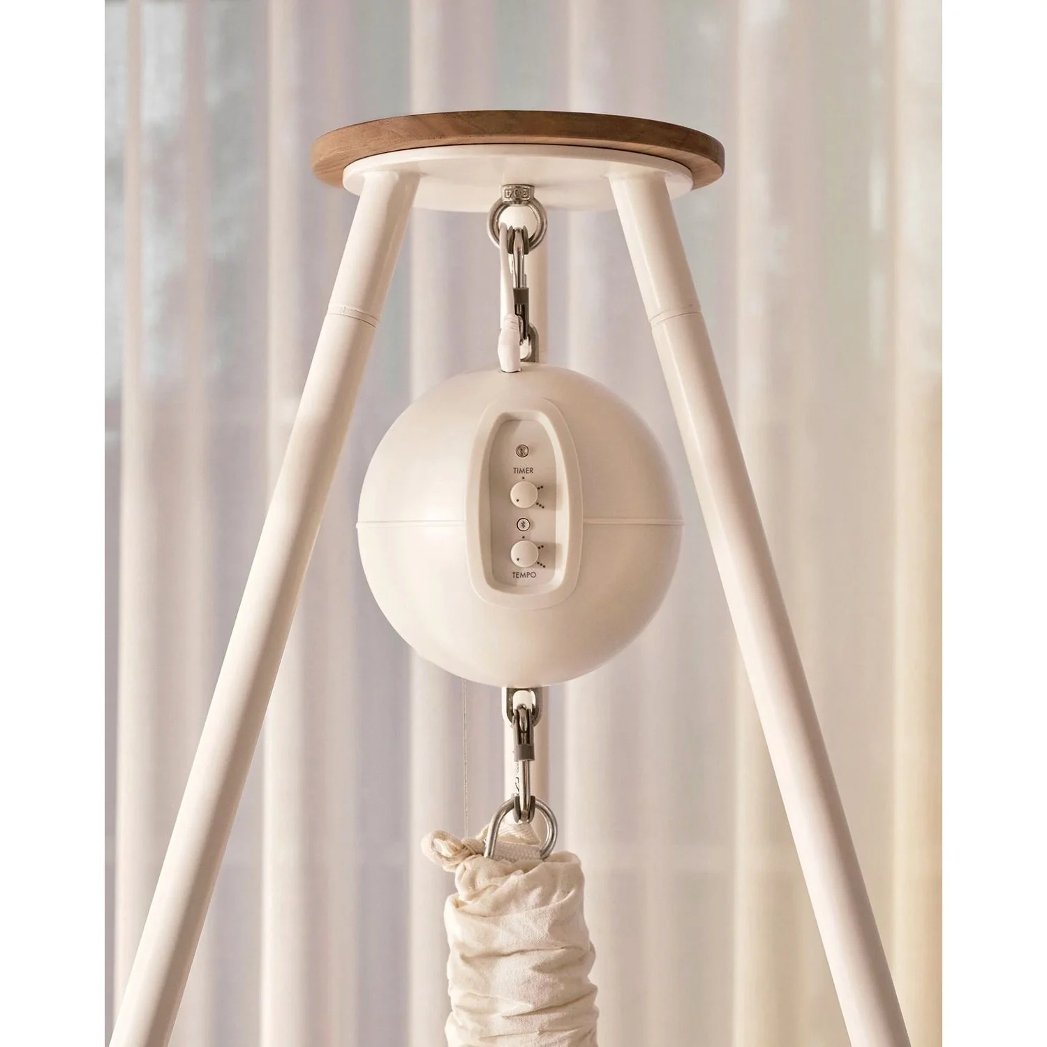 Moonboon Nature / White Classic Bundle - Oval Vugge - Image 3