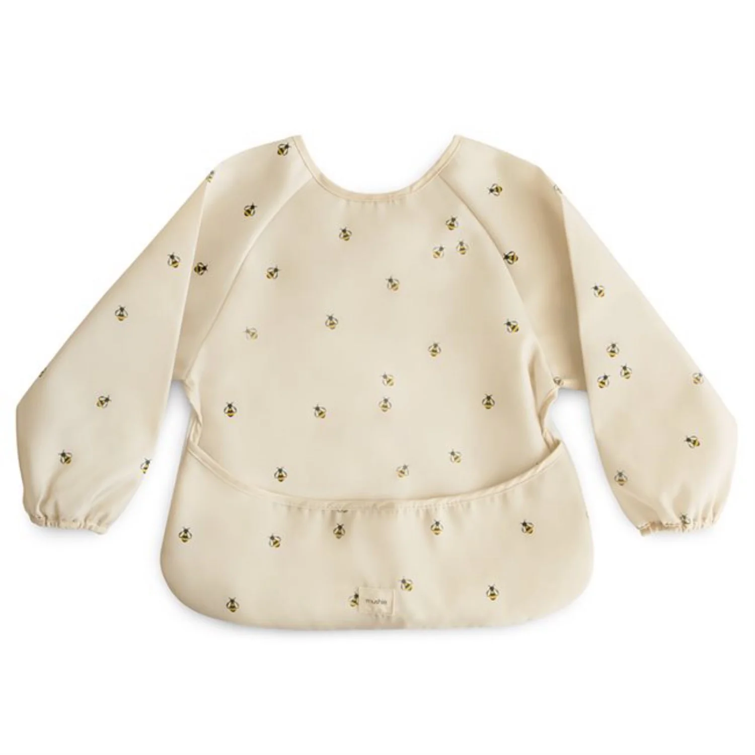 Mushie Bees Long Sleeve Hagesmæk